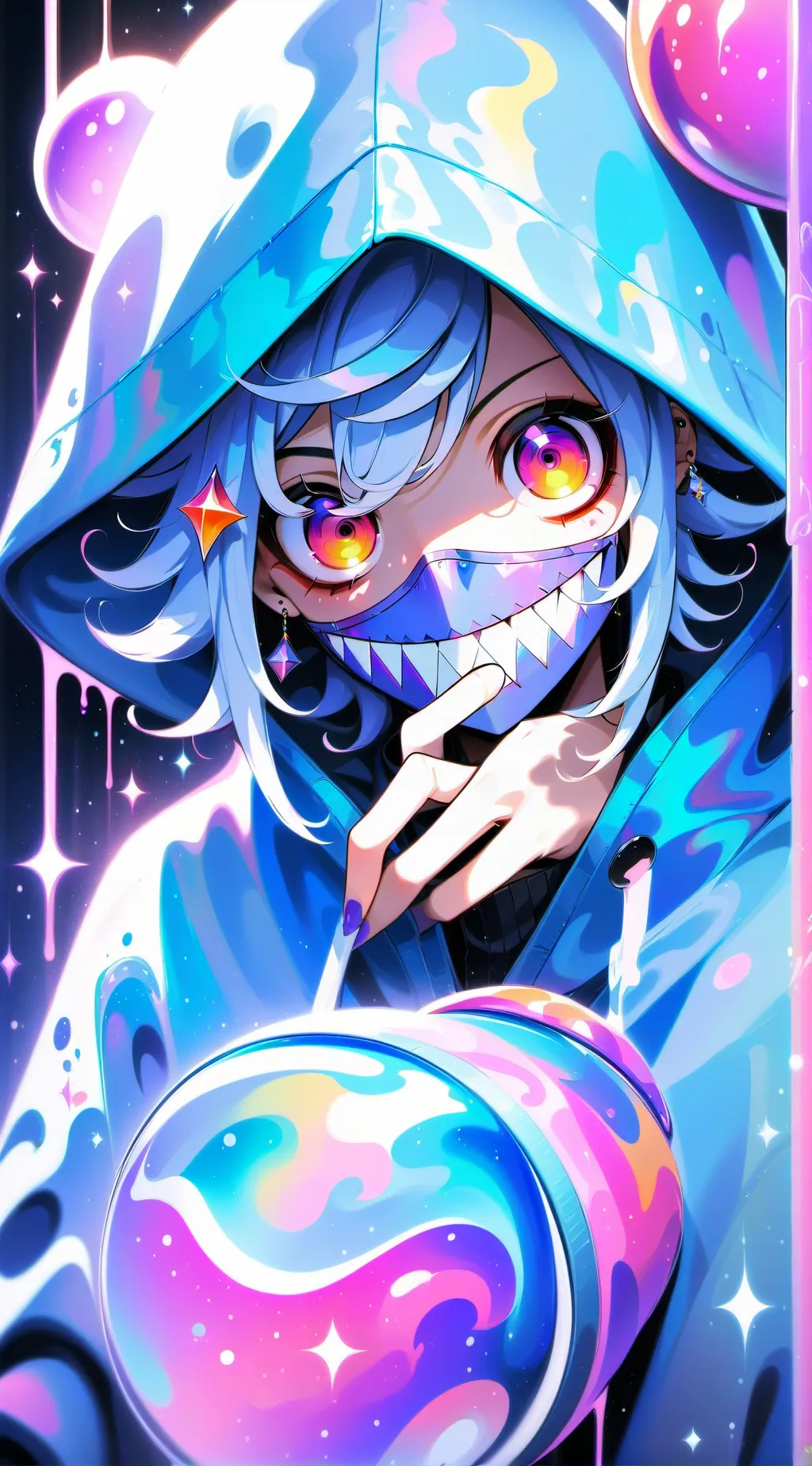 ai character: Finish the lyrics! background