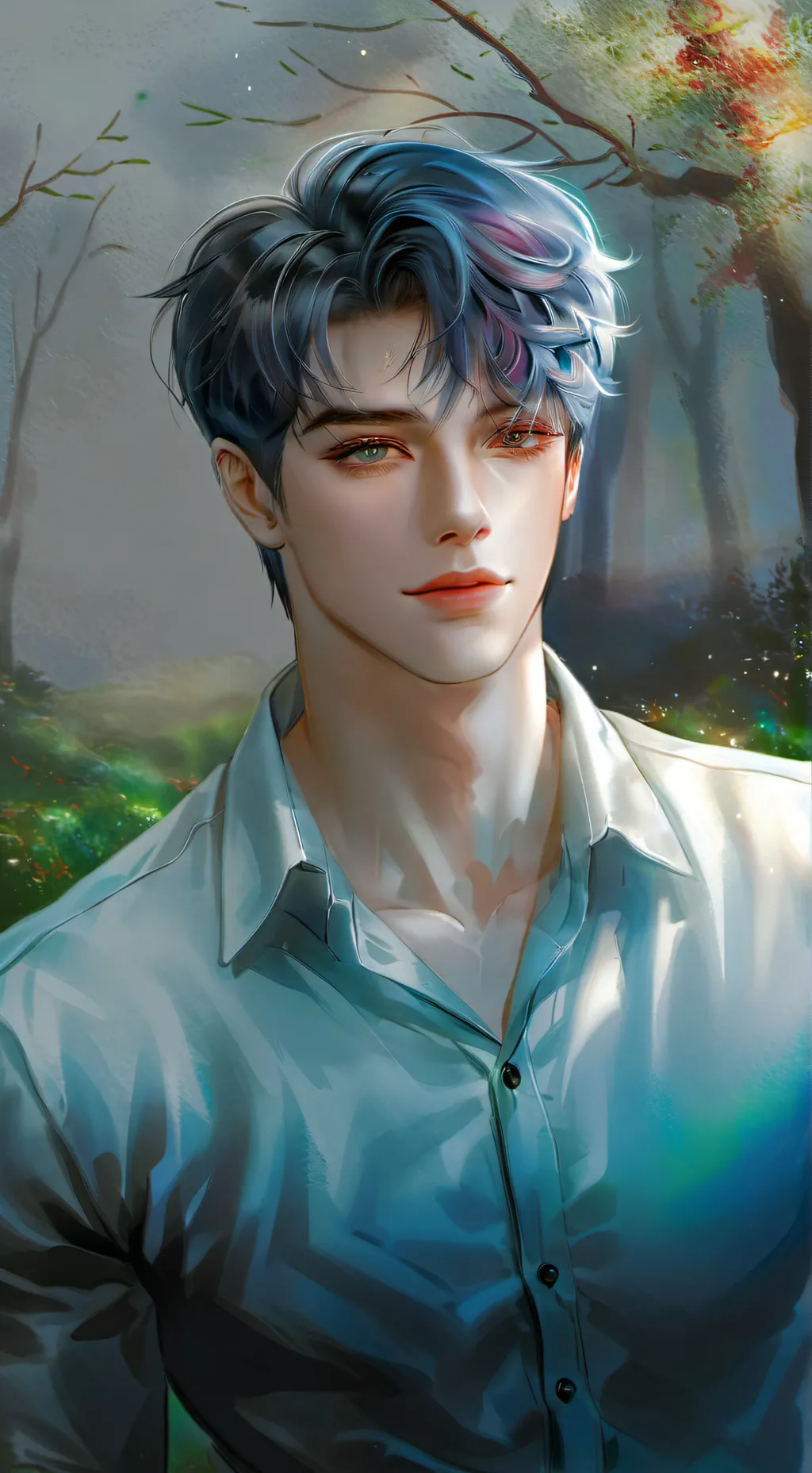 ai character: Jonathan  background