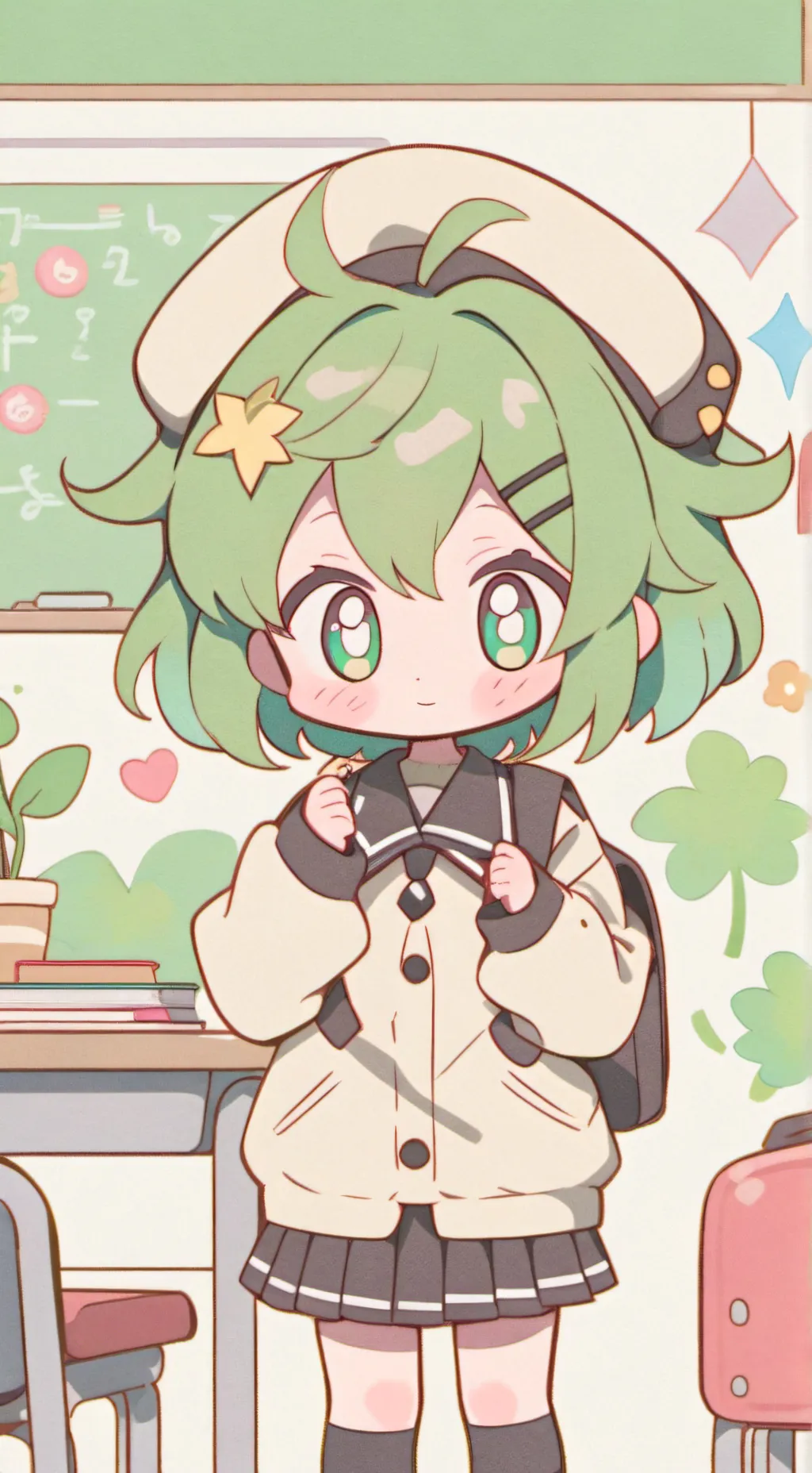 ai character: Mha Wiki background