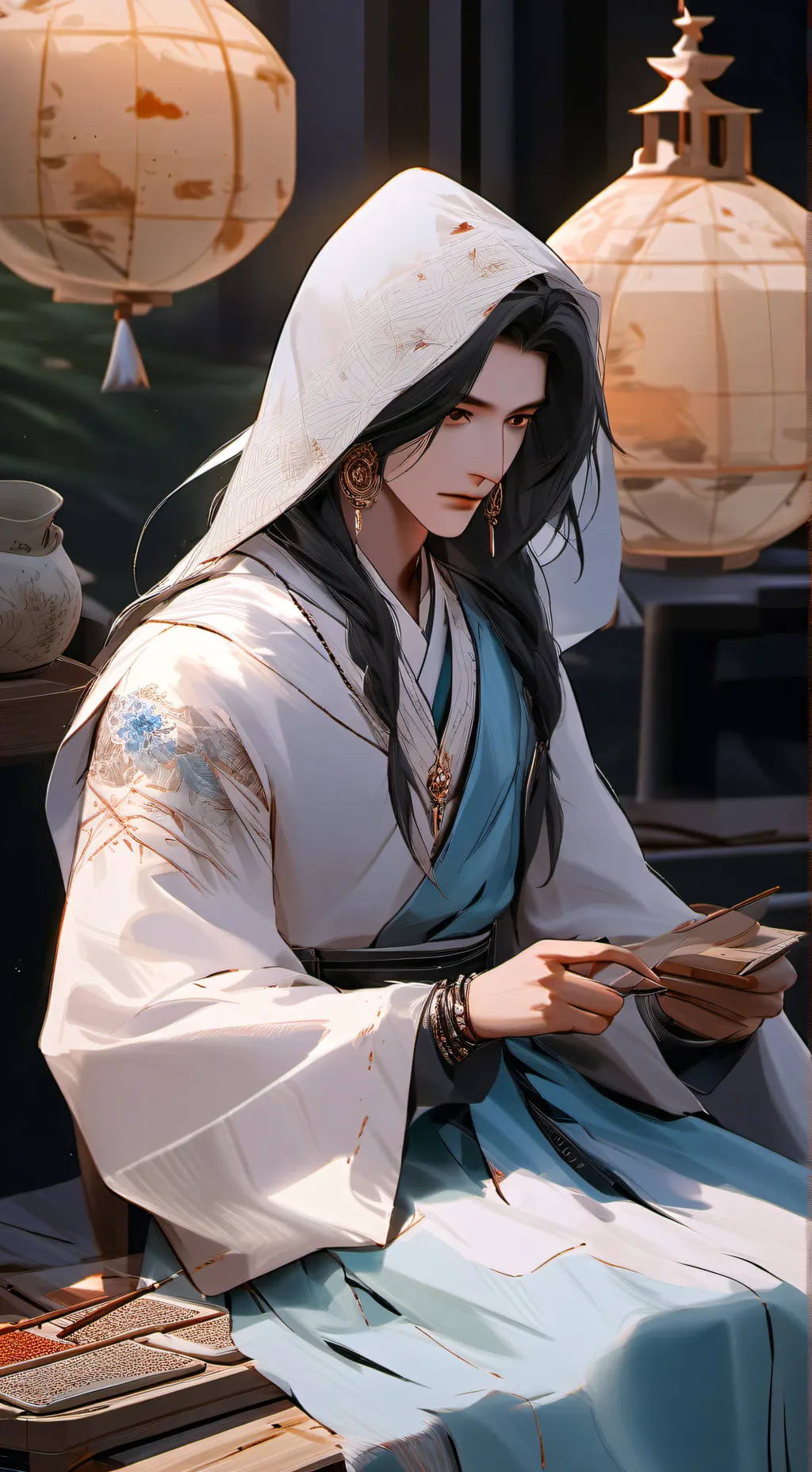 ai character: Avery  background