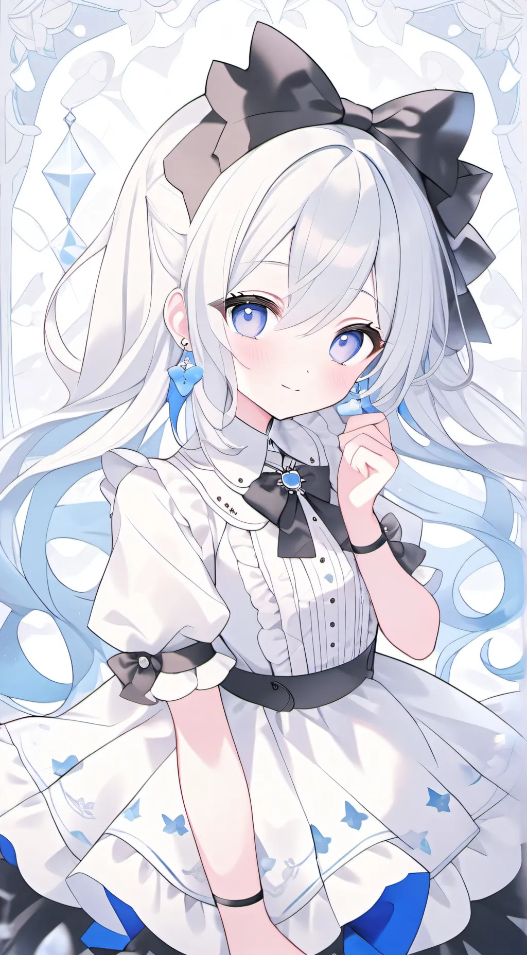 ai character: Shadow Milk Cookie background