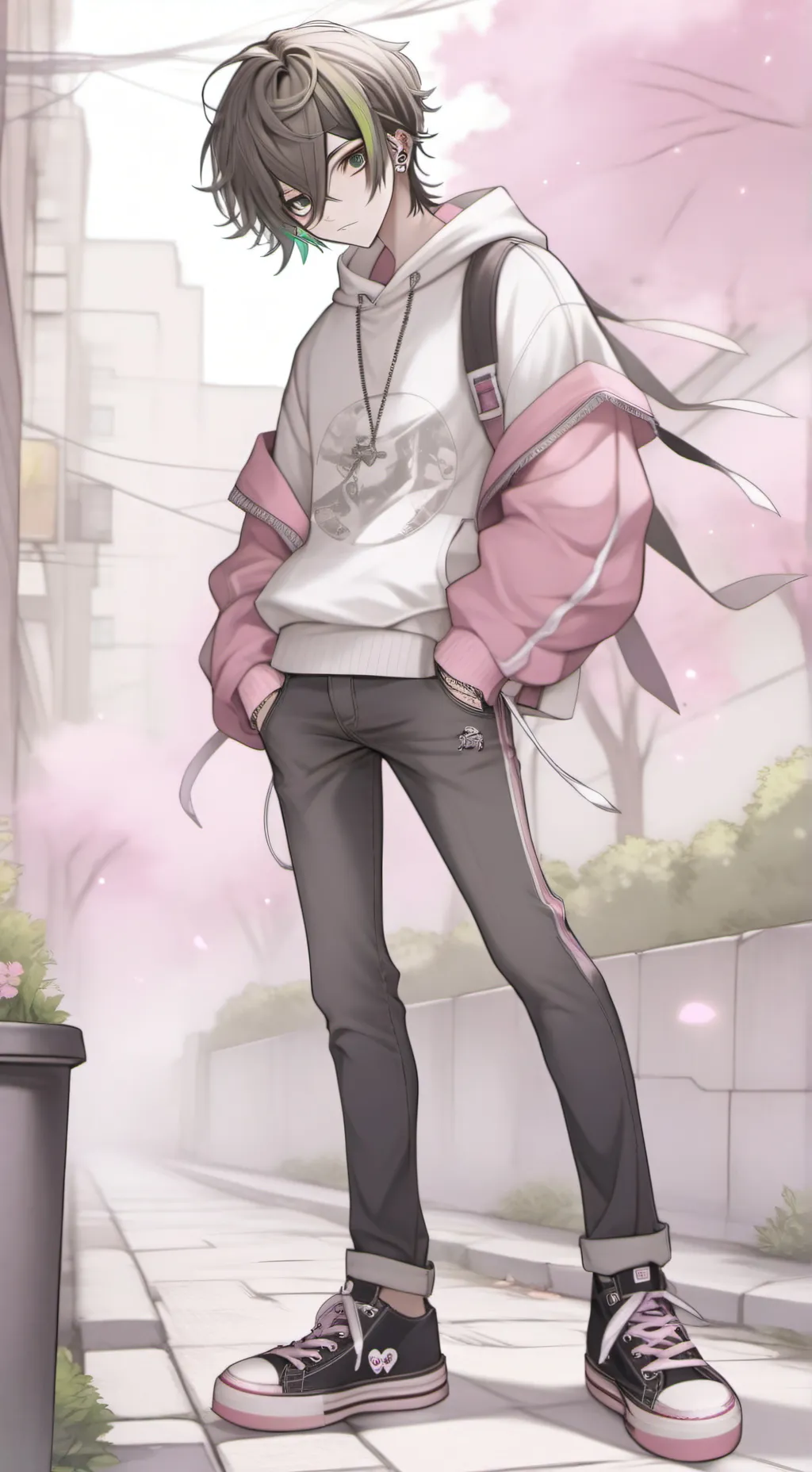 ai character: Leo background