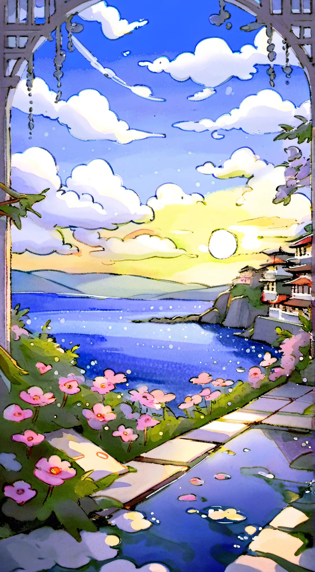 ai character: Leggings and bra  background