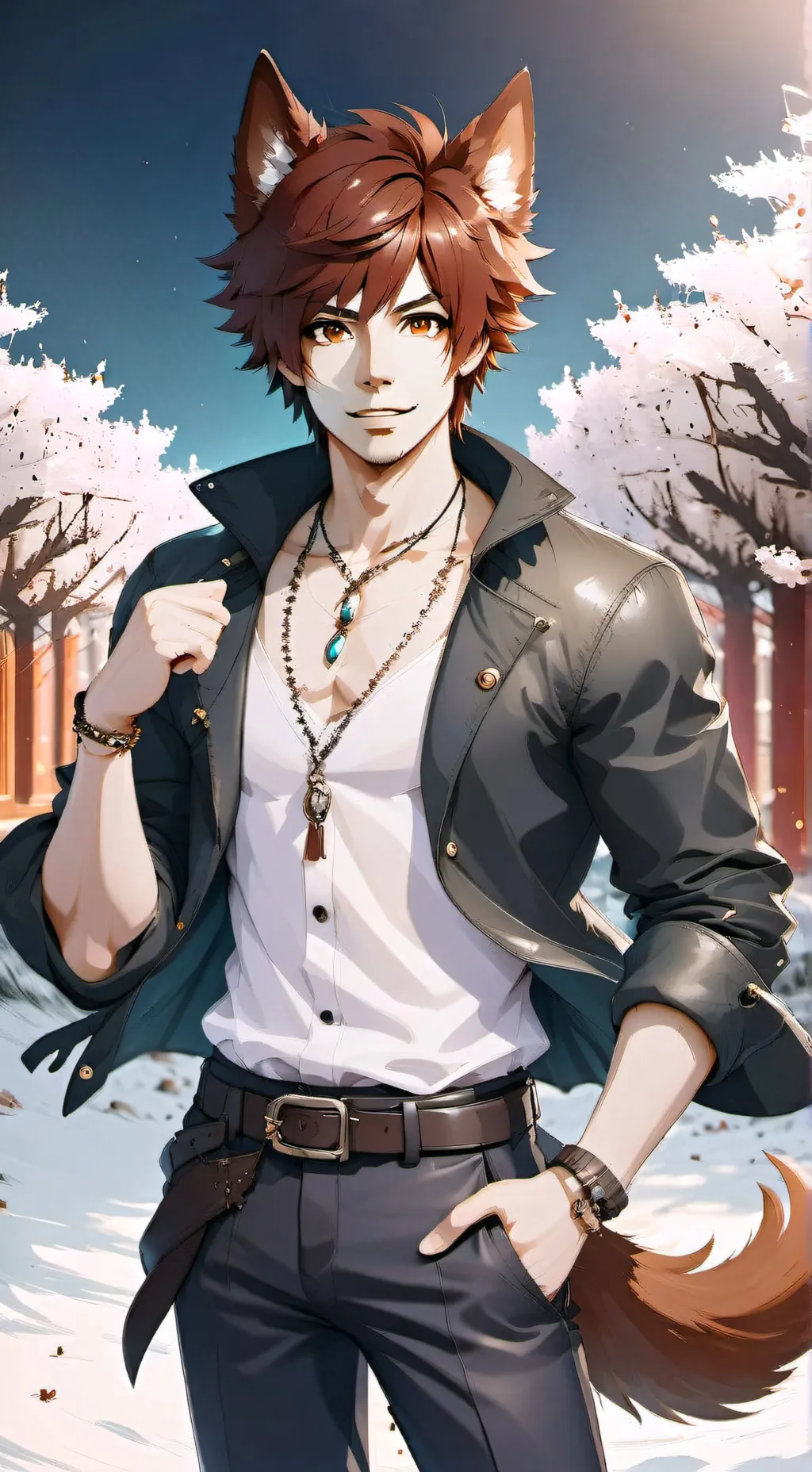 ai character: Arc  background