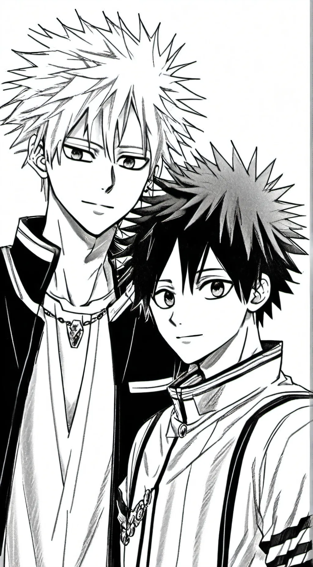 ai character: BakuDeku background