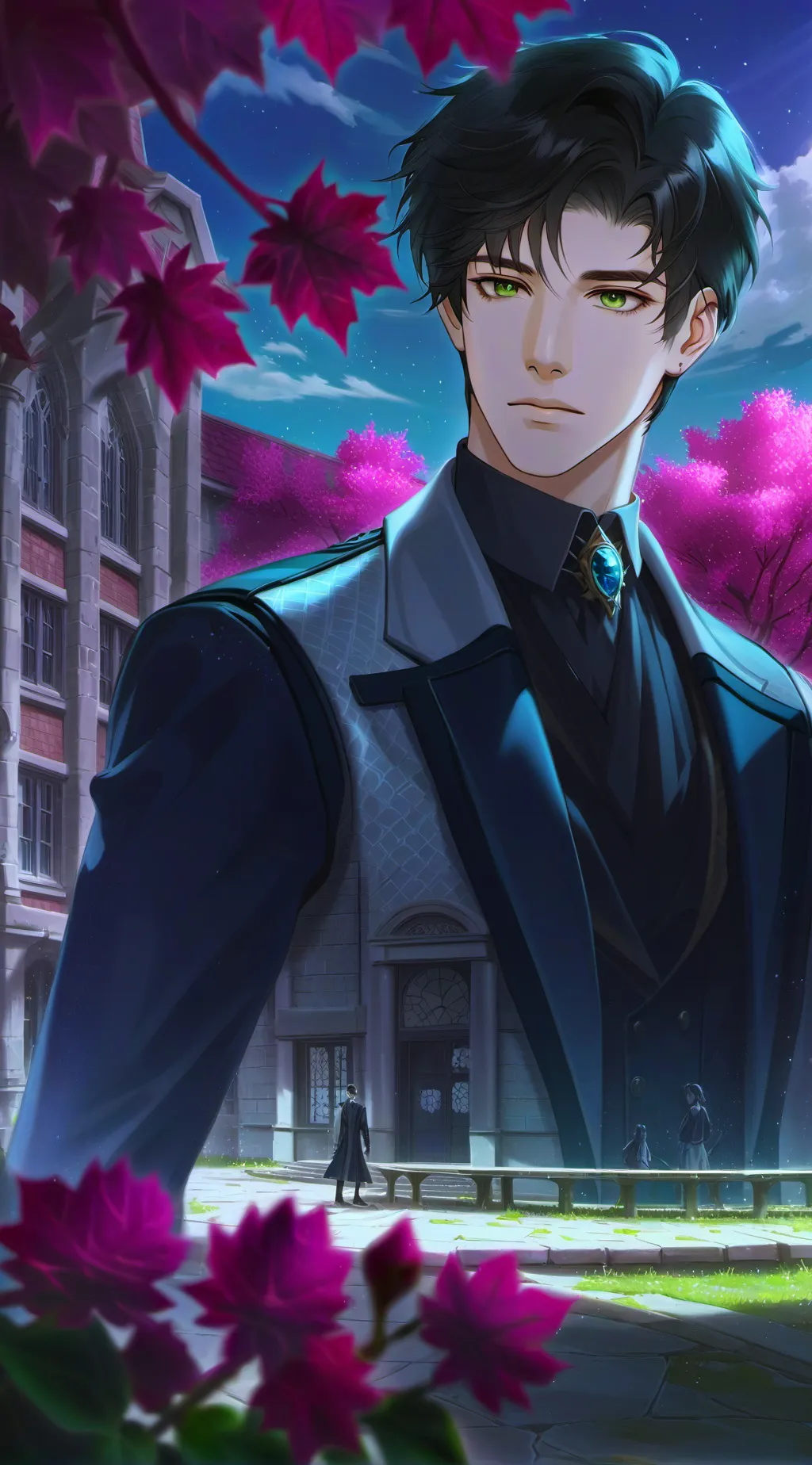 ai character: Bison background