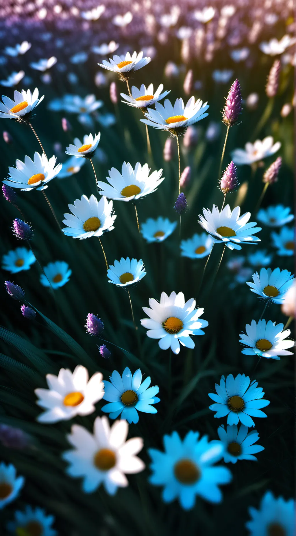 ai character: Grass background