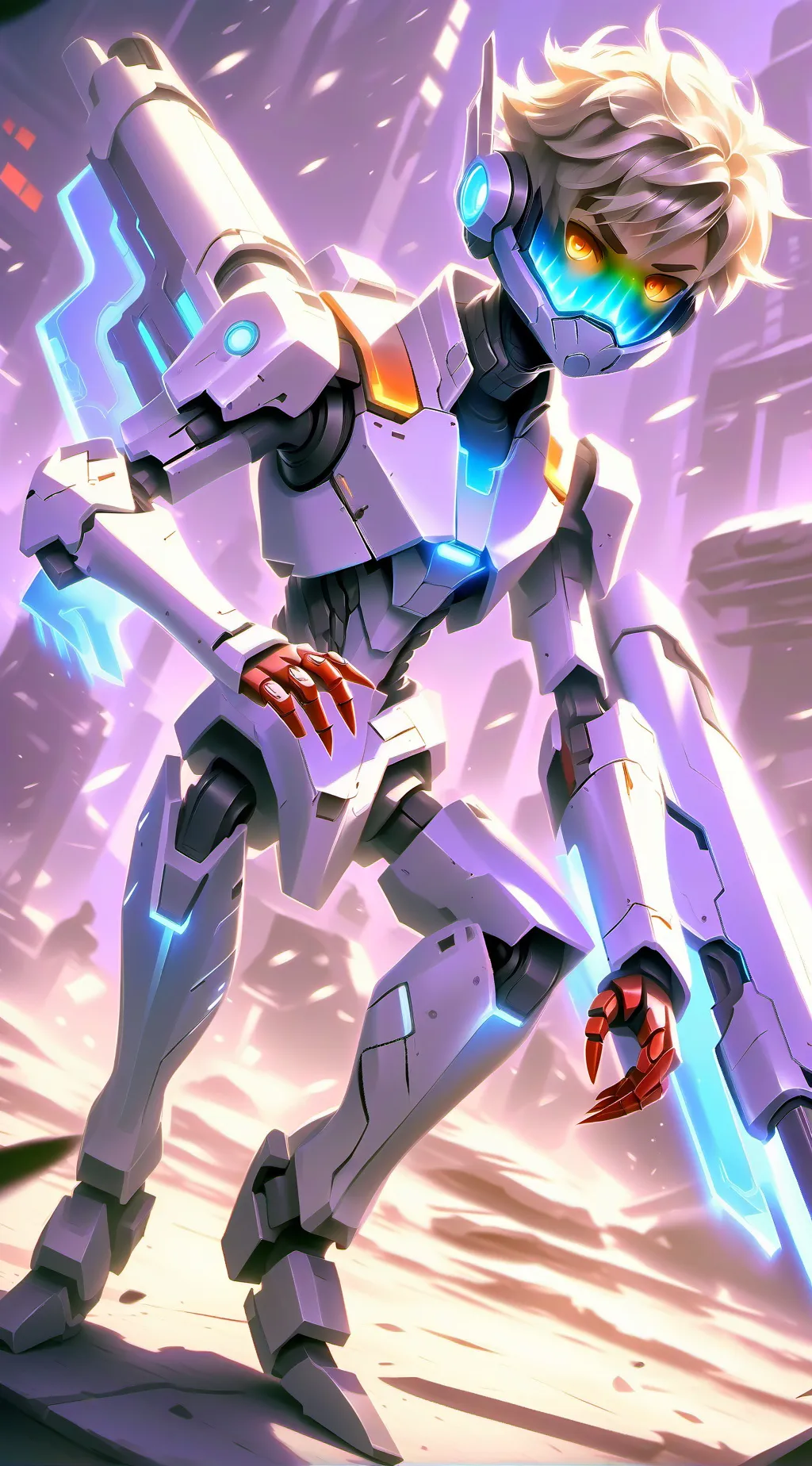 ai character: ai cuz im lazy background