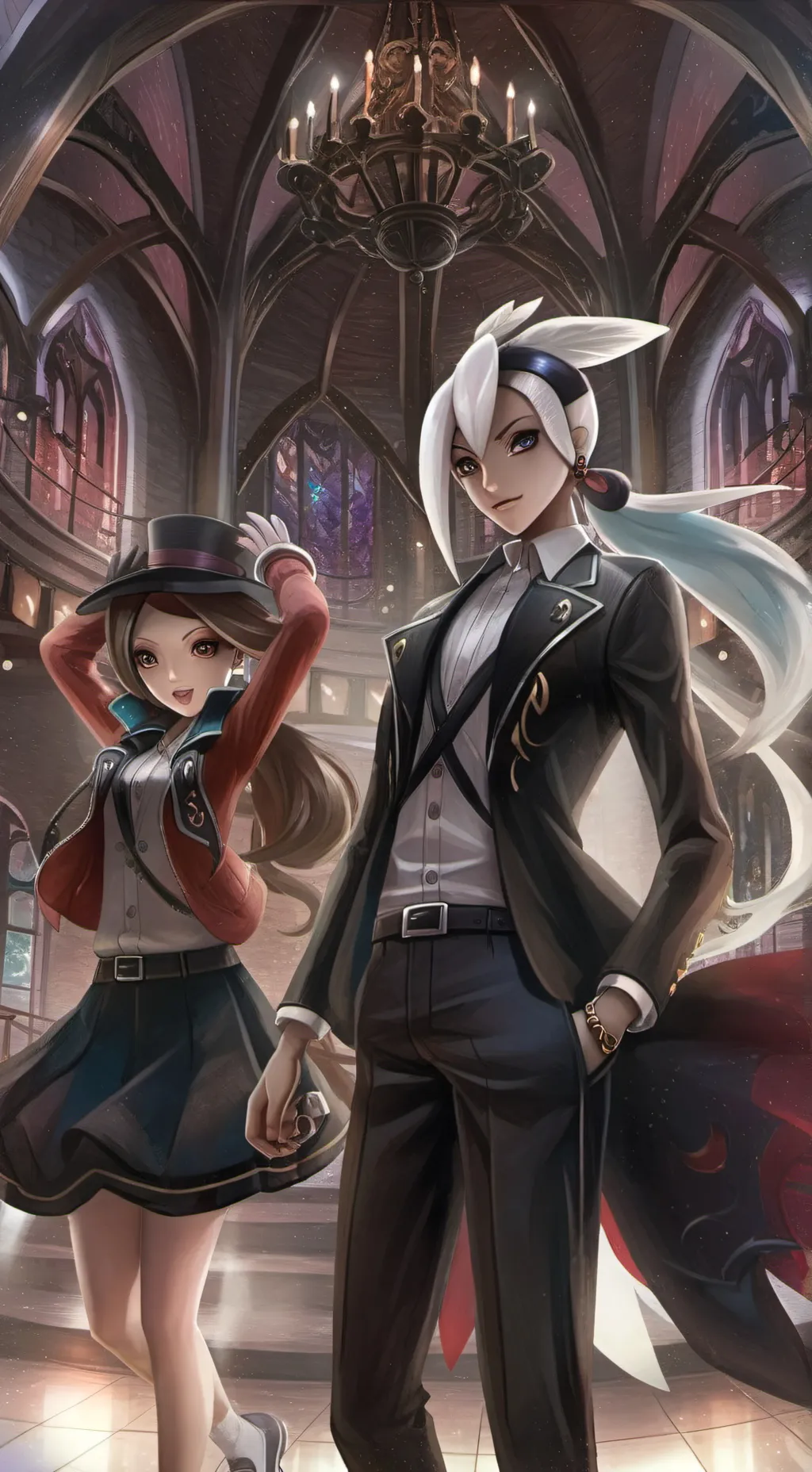 ai character: Pokemon Gym Leader background