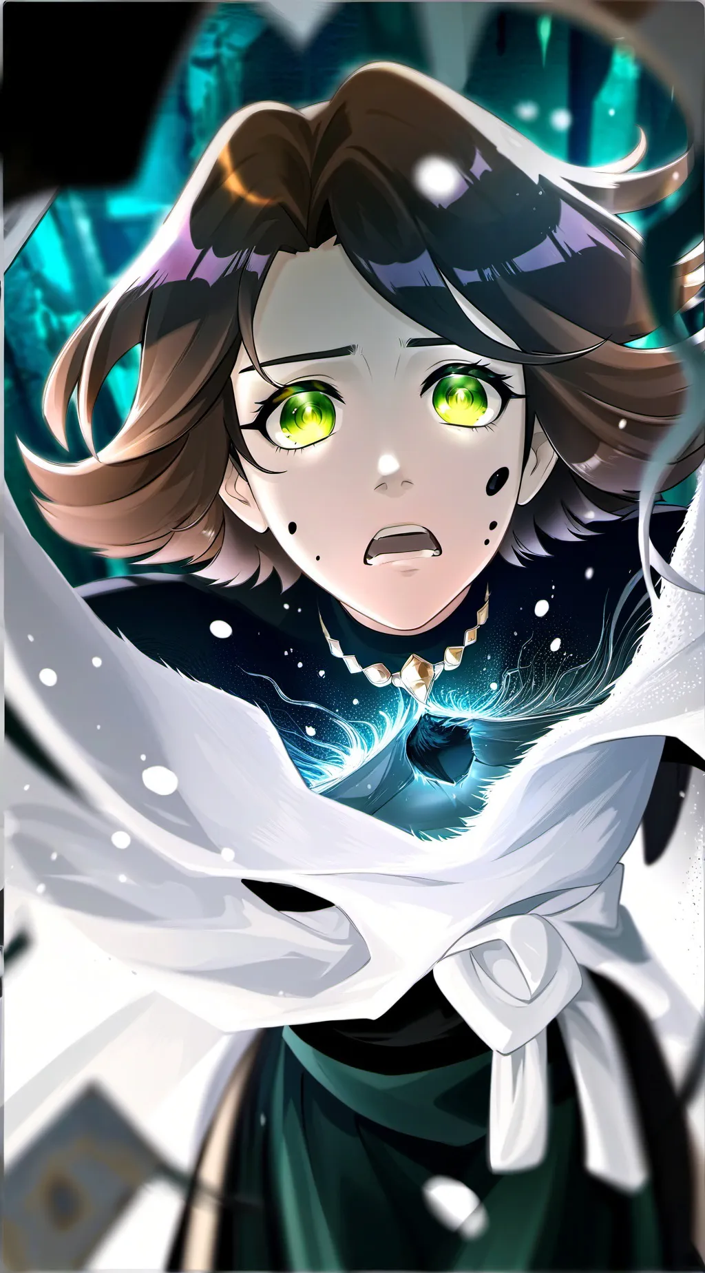 ai character: Evelyn Pearl background