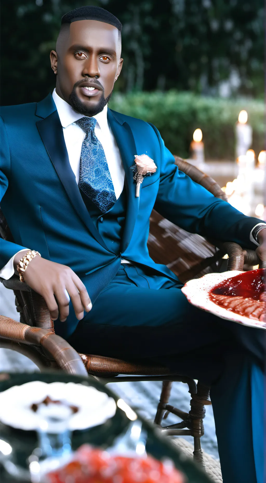 ai character: Негор background