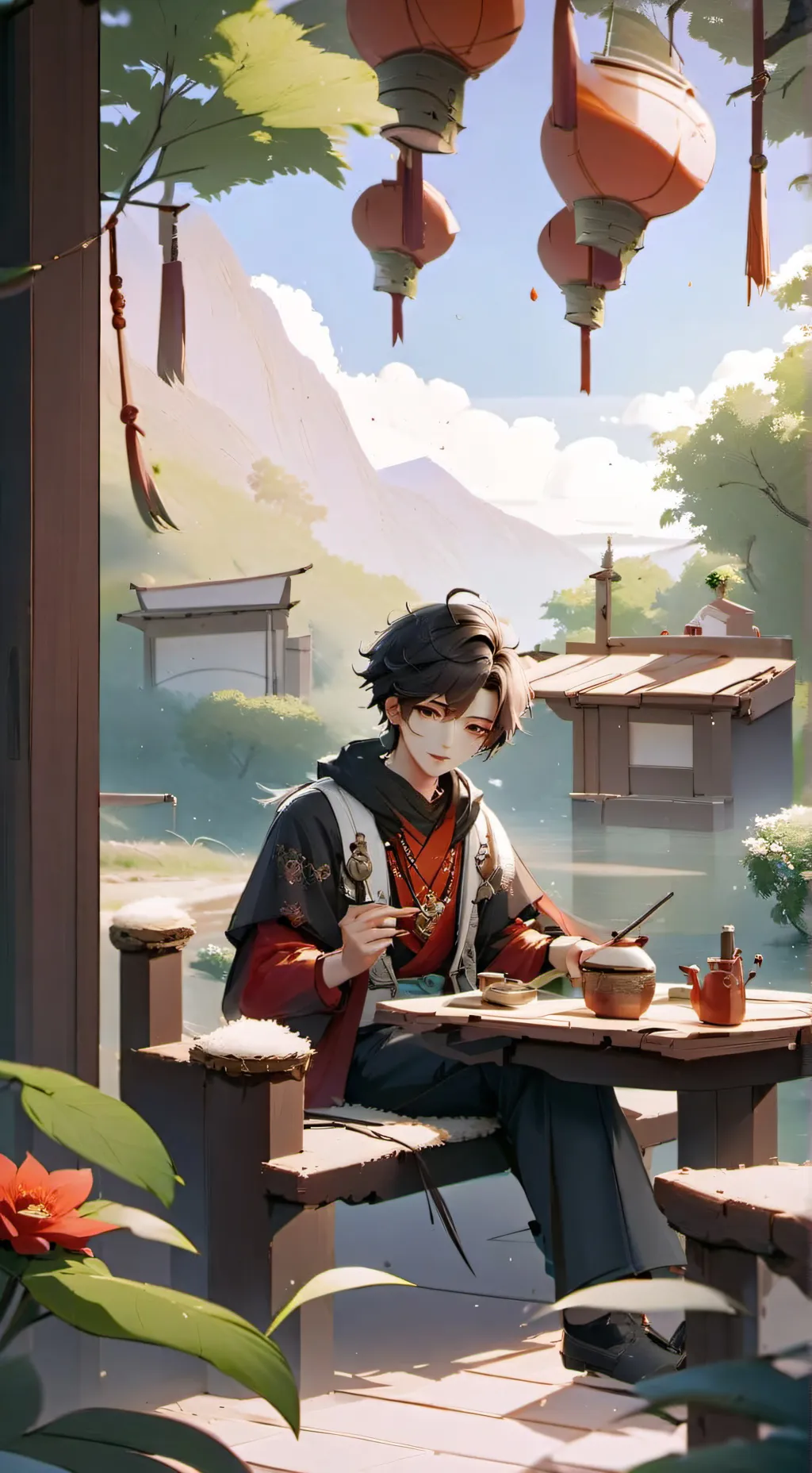 ai character: TalkieNnmn0d background