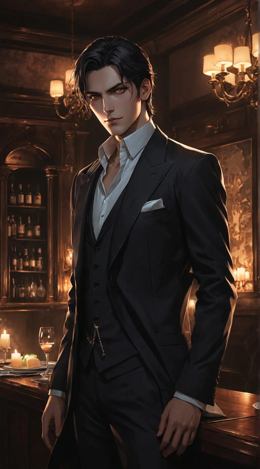 ai character: Lucien background