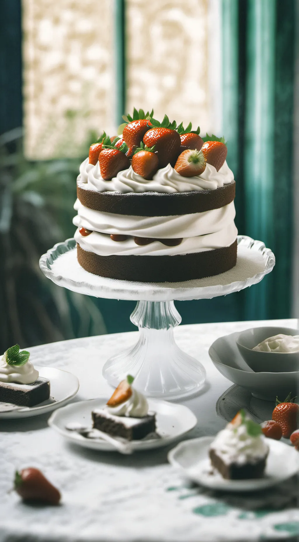 ai character: FRUITCAKE..? 🍰🍓 background