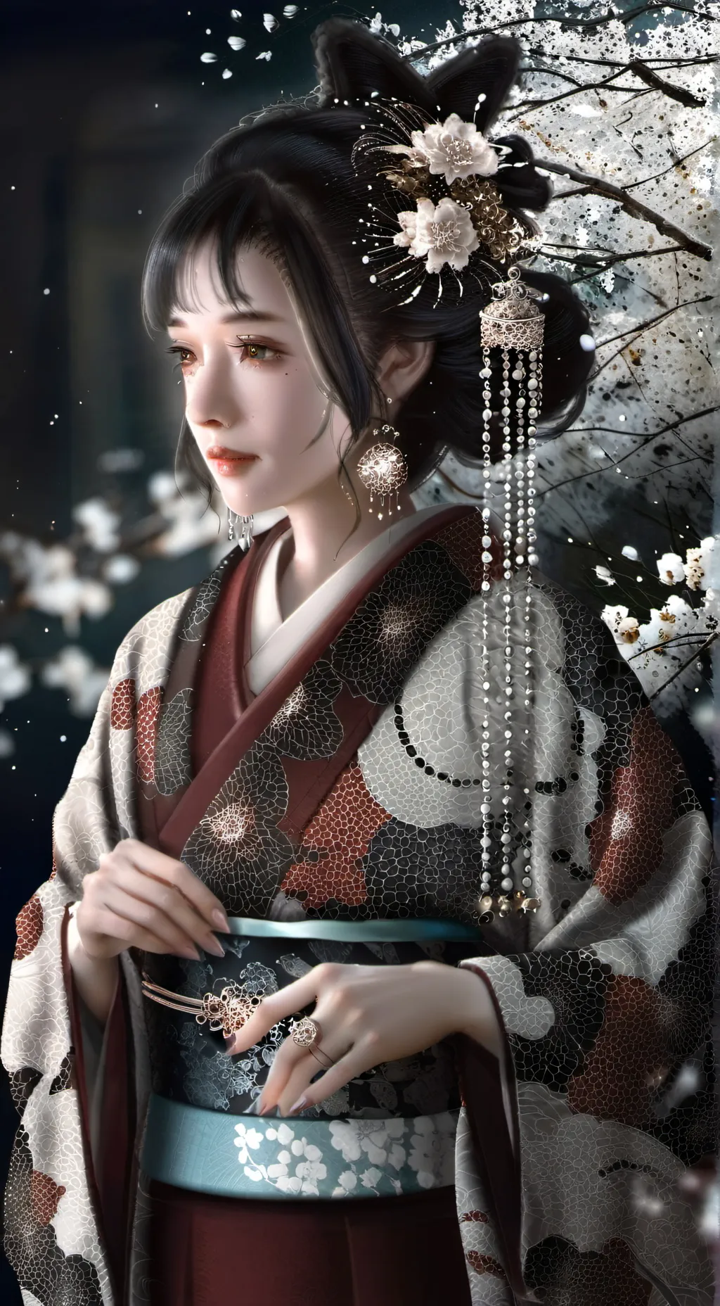 ai character: Mei Lin  background