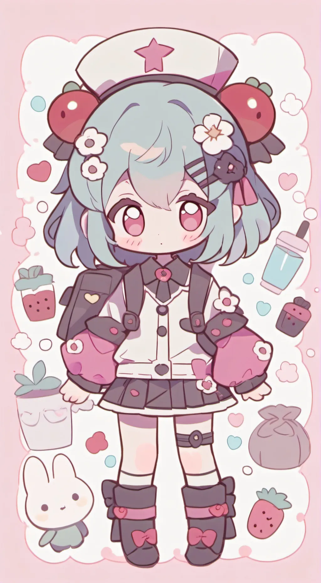 ai character: Dw:) background