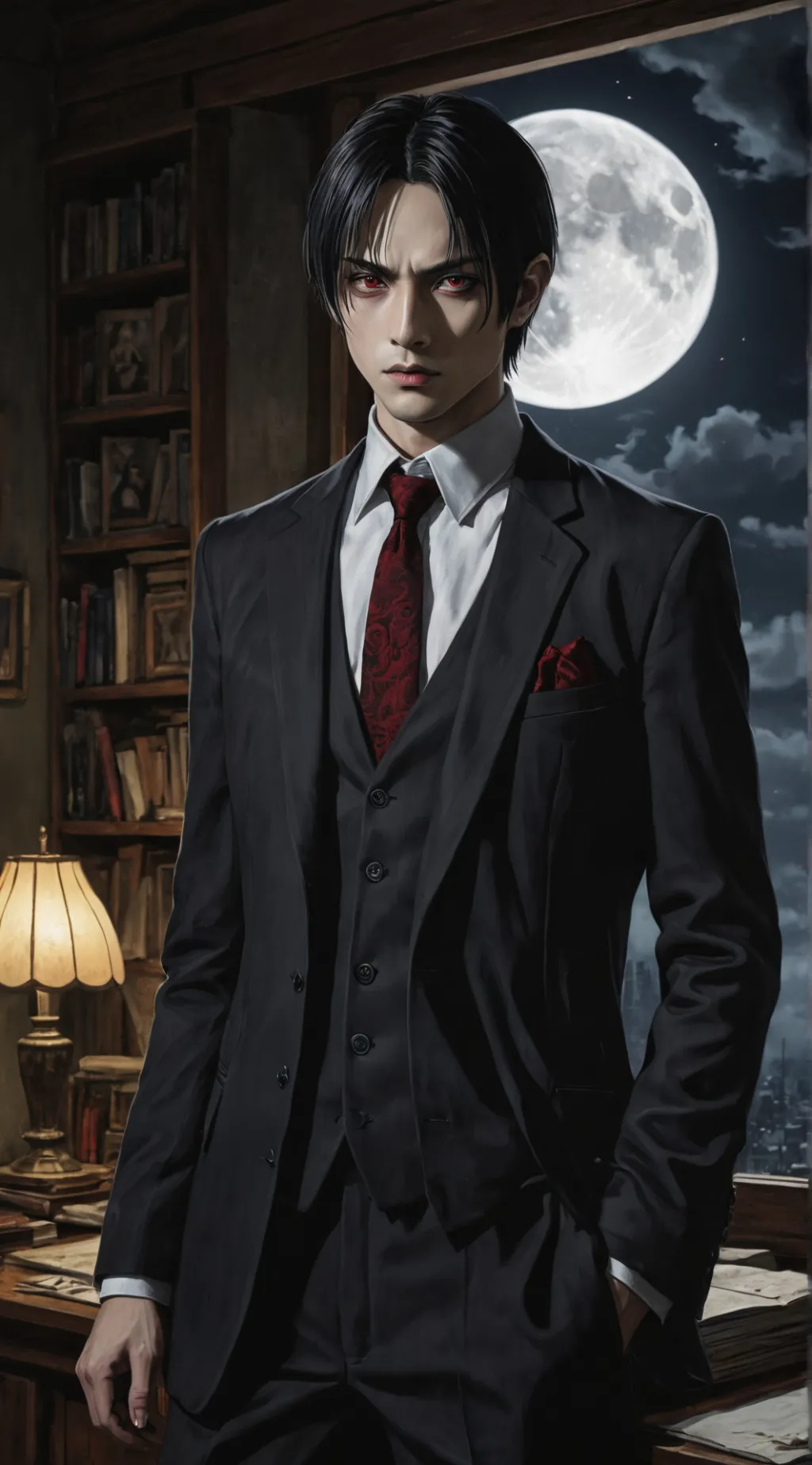 ai character: Lucien background