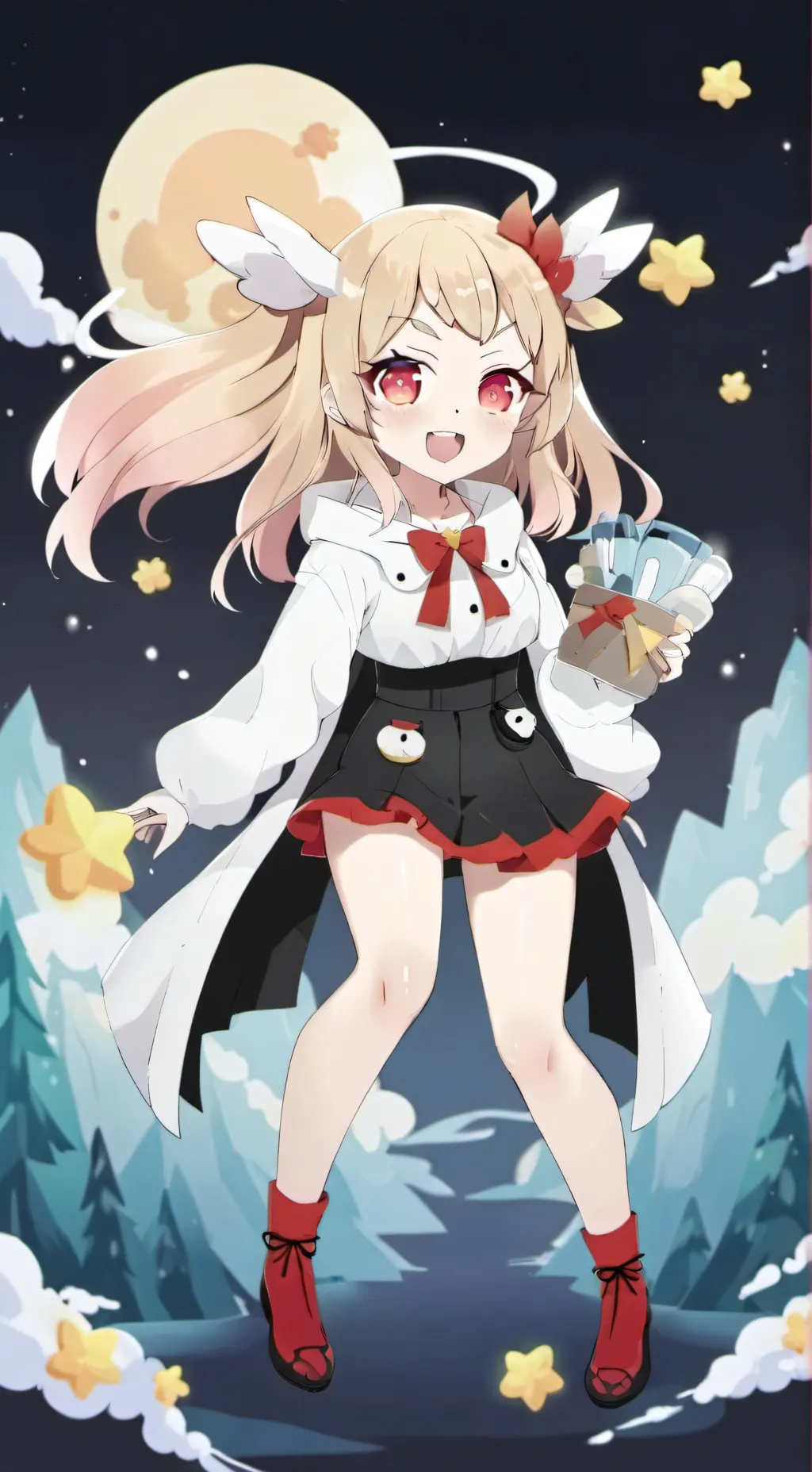 ai character: Shachuki  background