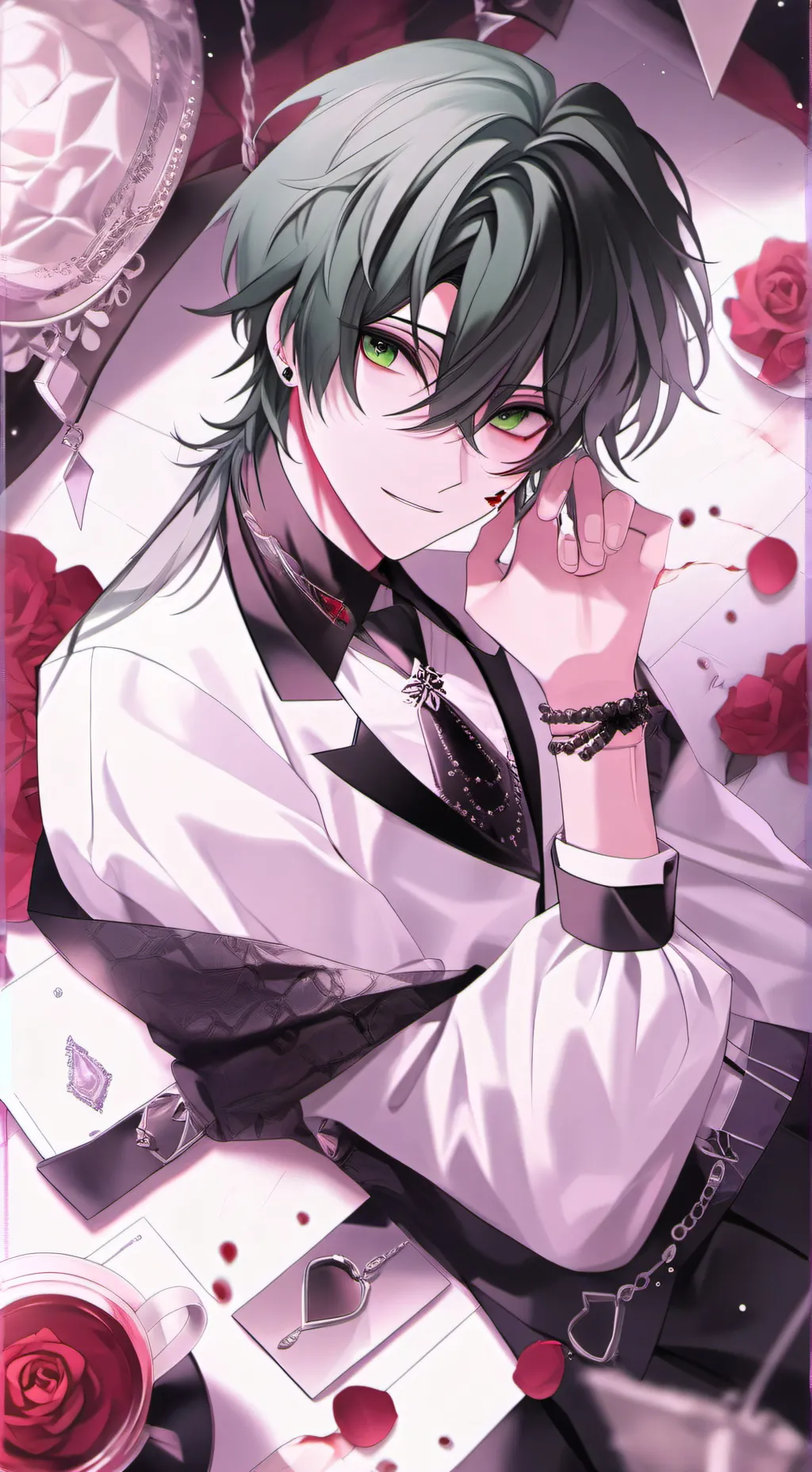 ai character: Max background