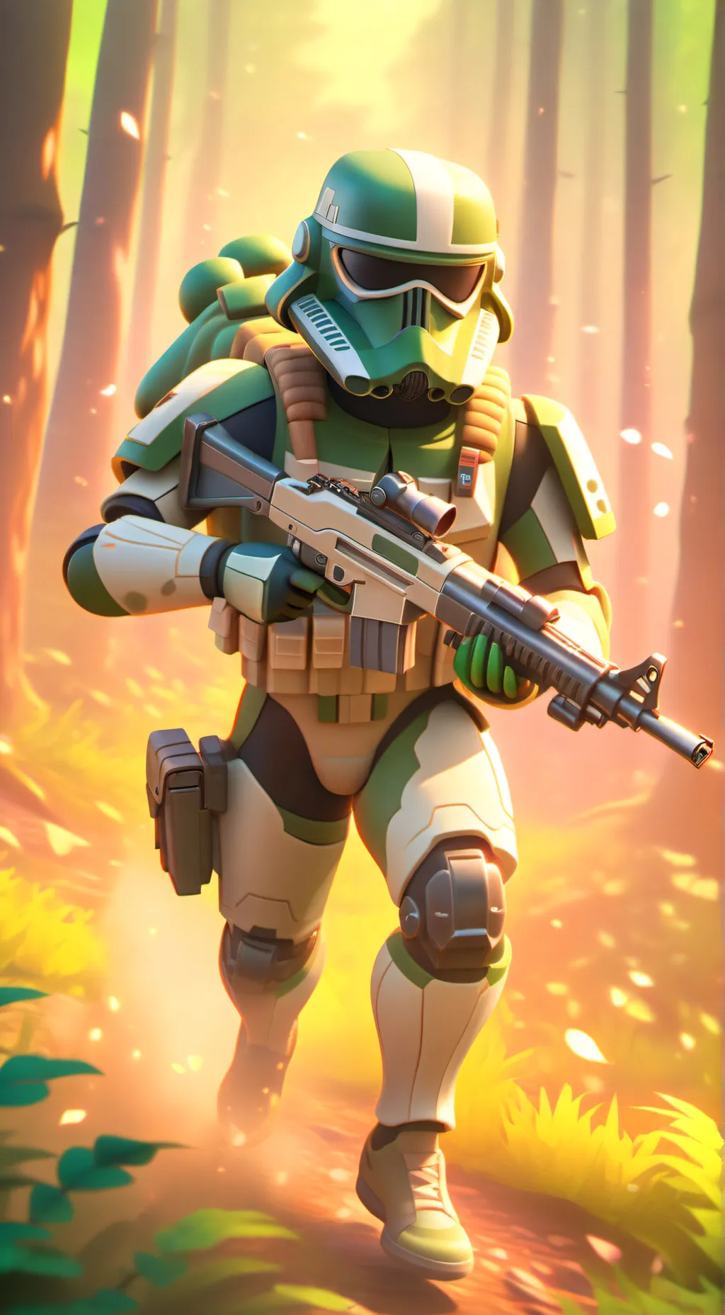 ai character: battle of endor background