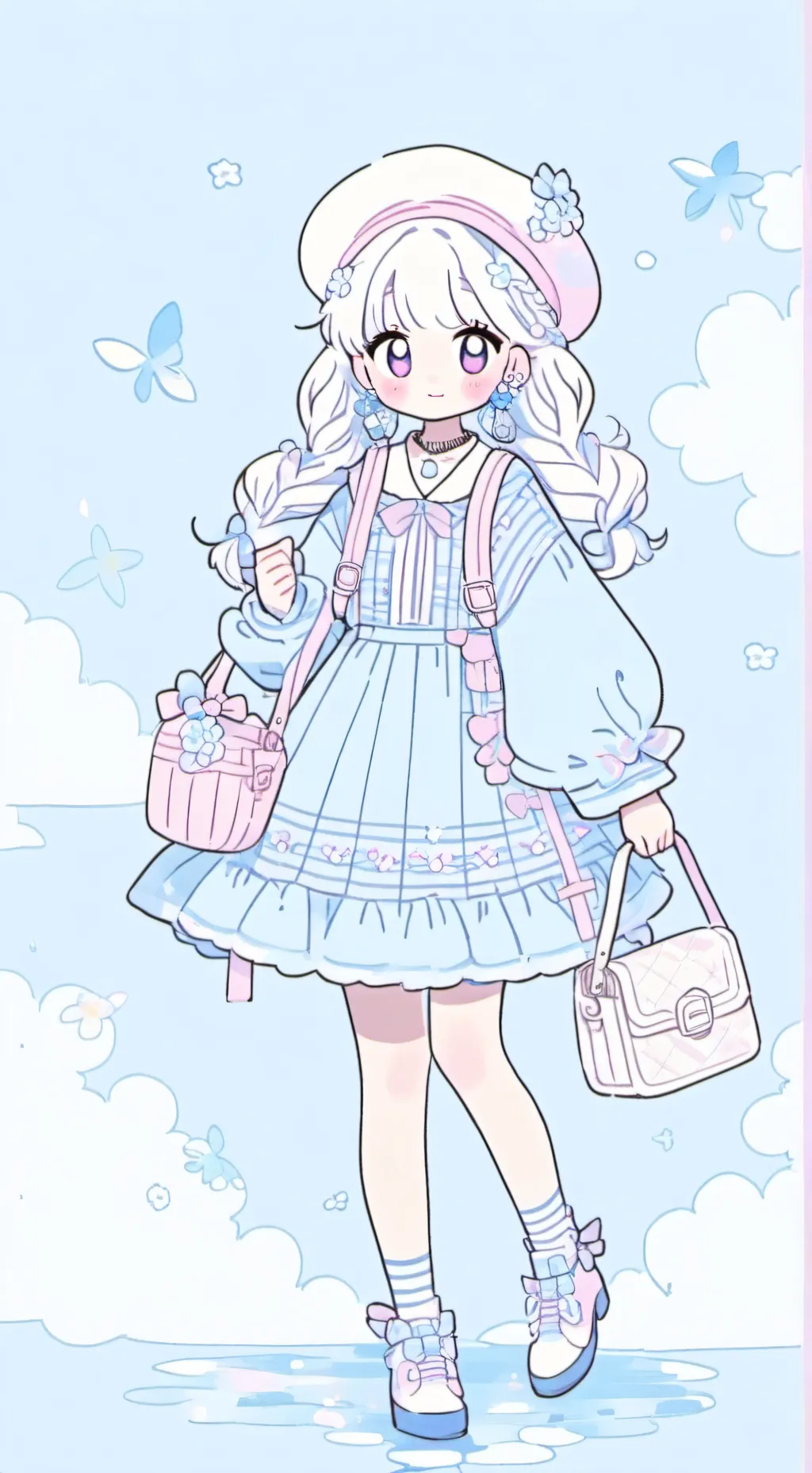 ai character: emma  background