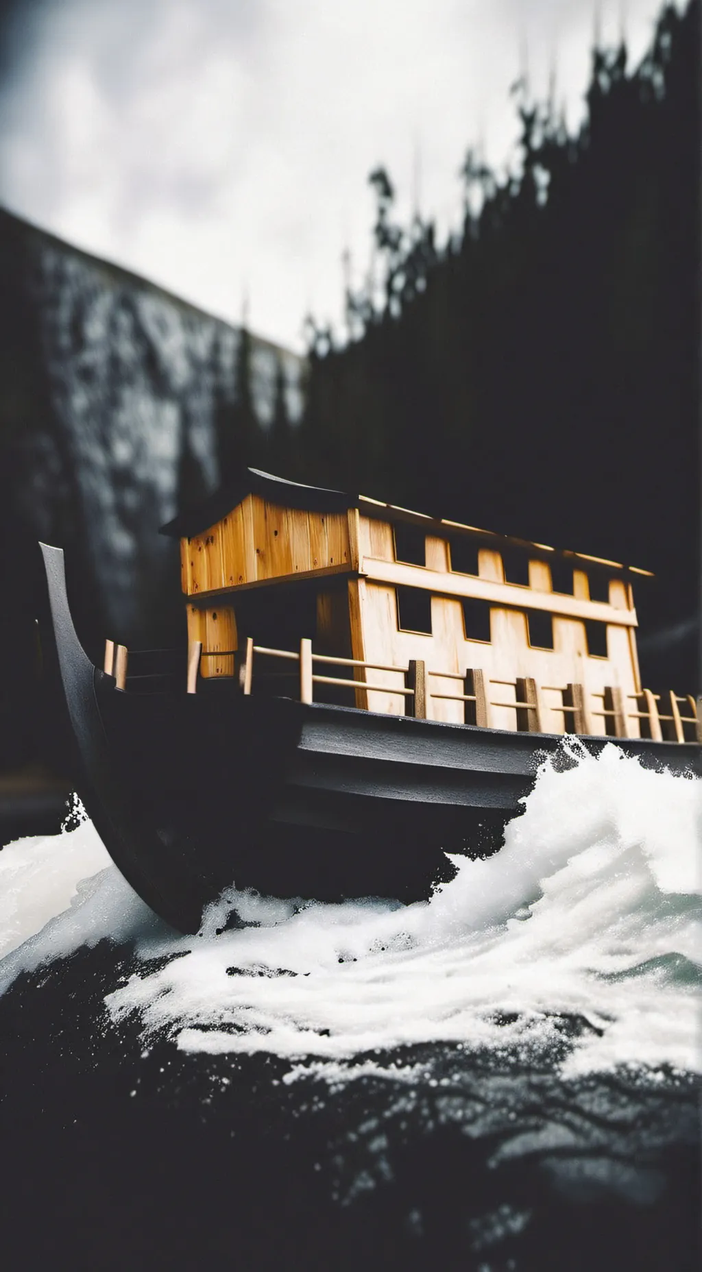 ai character: Noah’s Ark background