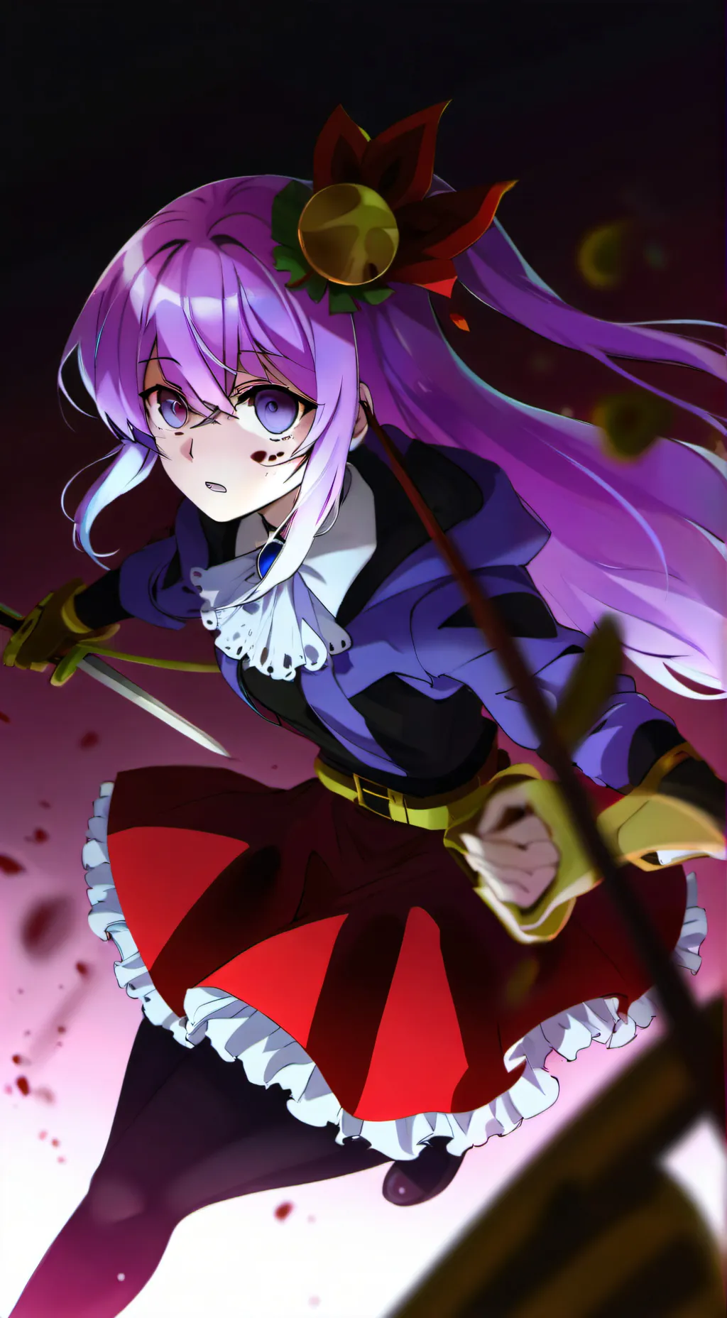 ai character: Mayu  background