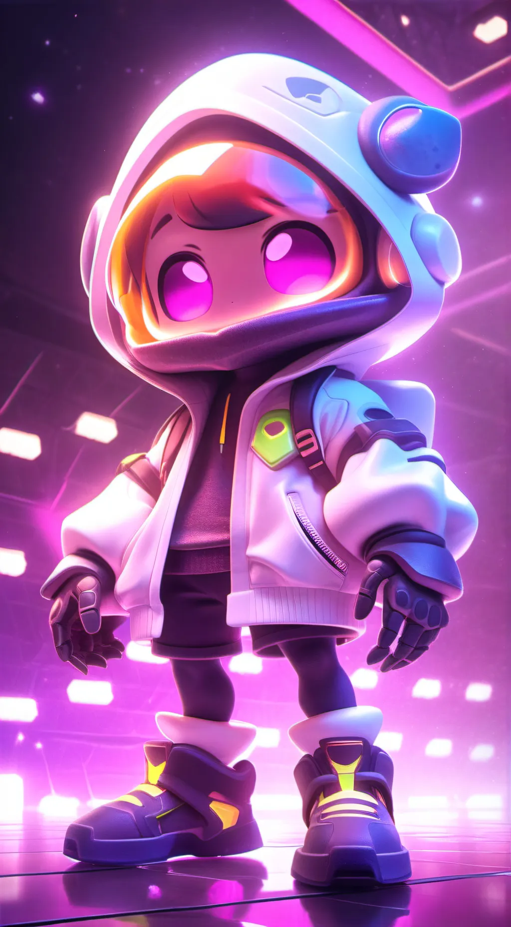 ai character: yourlocal alien background