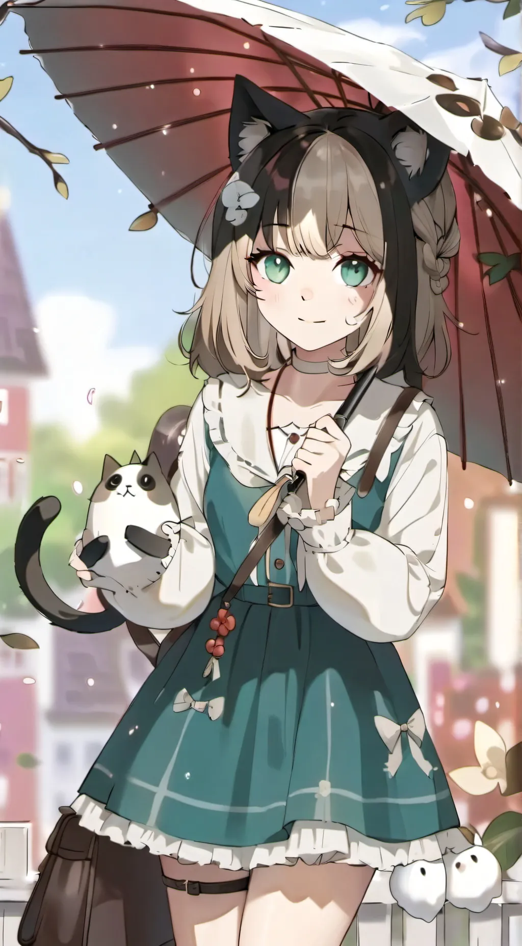 ai character: Lucky background