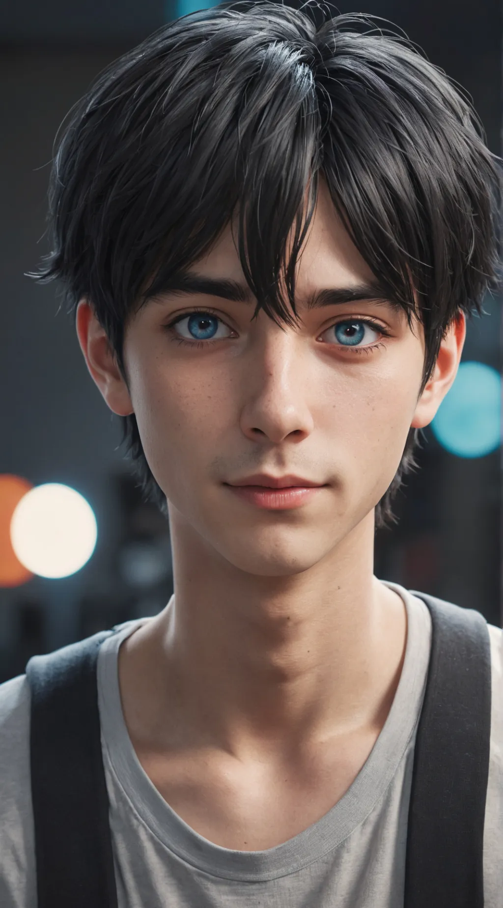 ai character: Funny Fitness Faux background