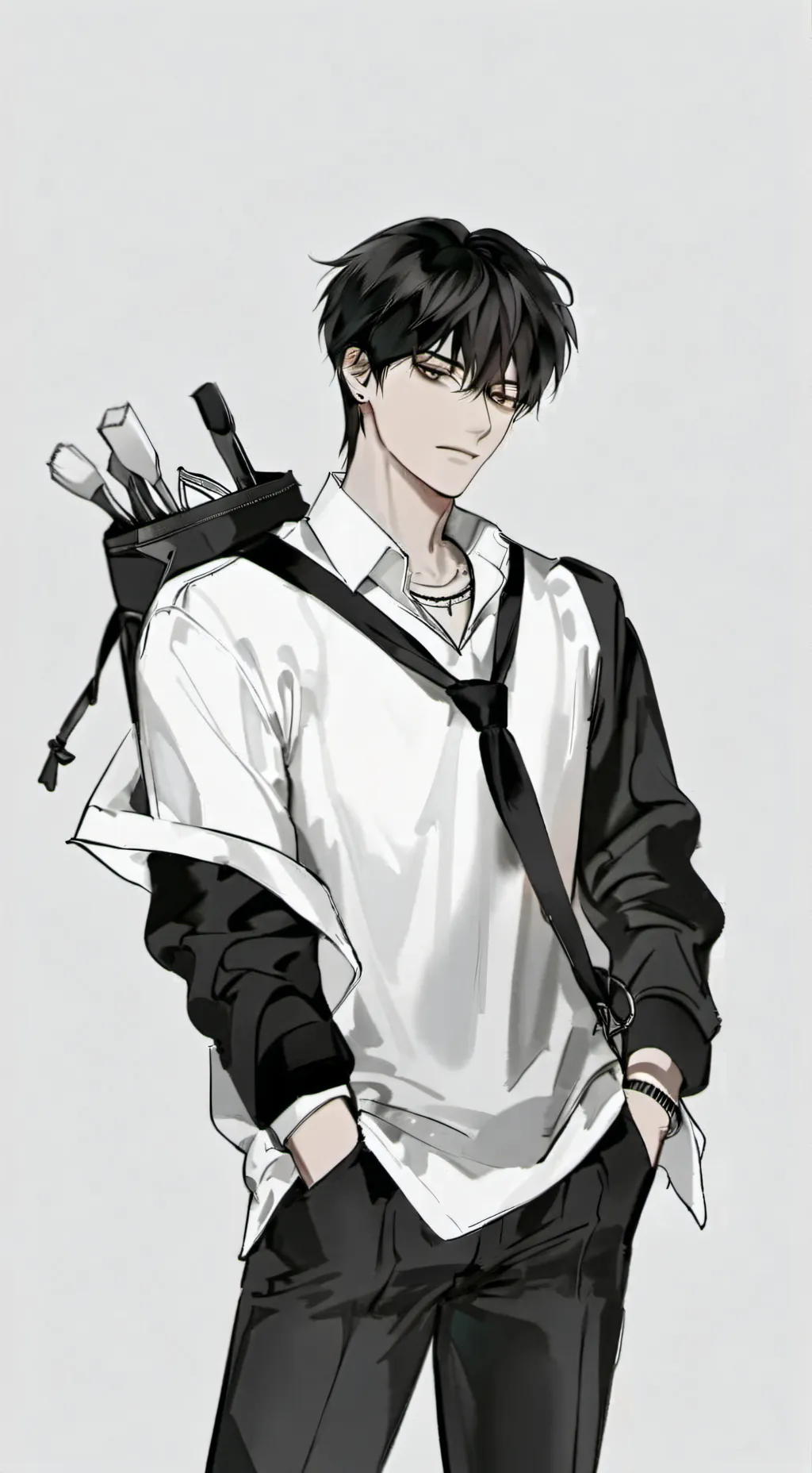 ai character: Xavier  background