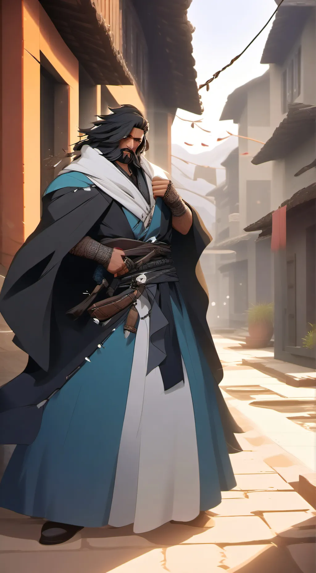 ai character: Forsaken background