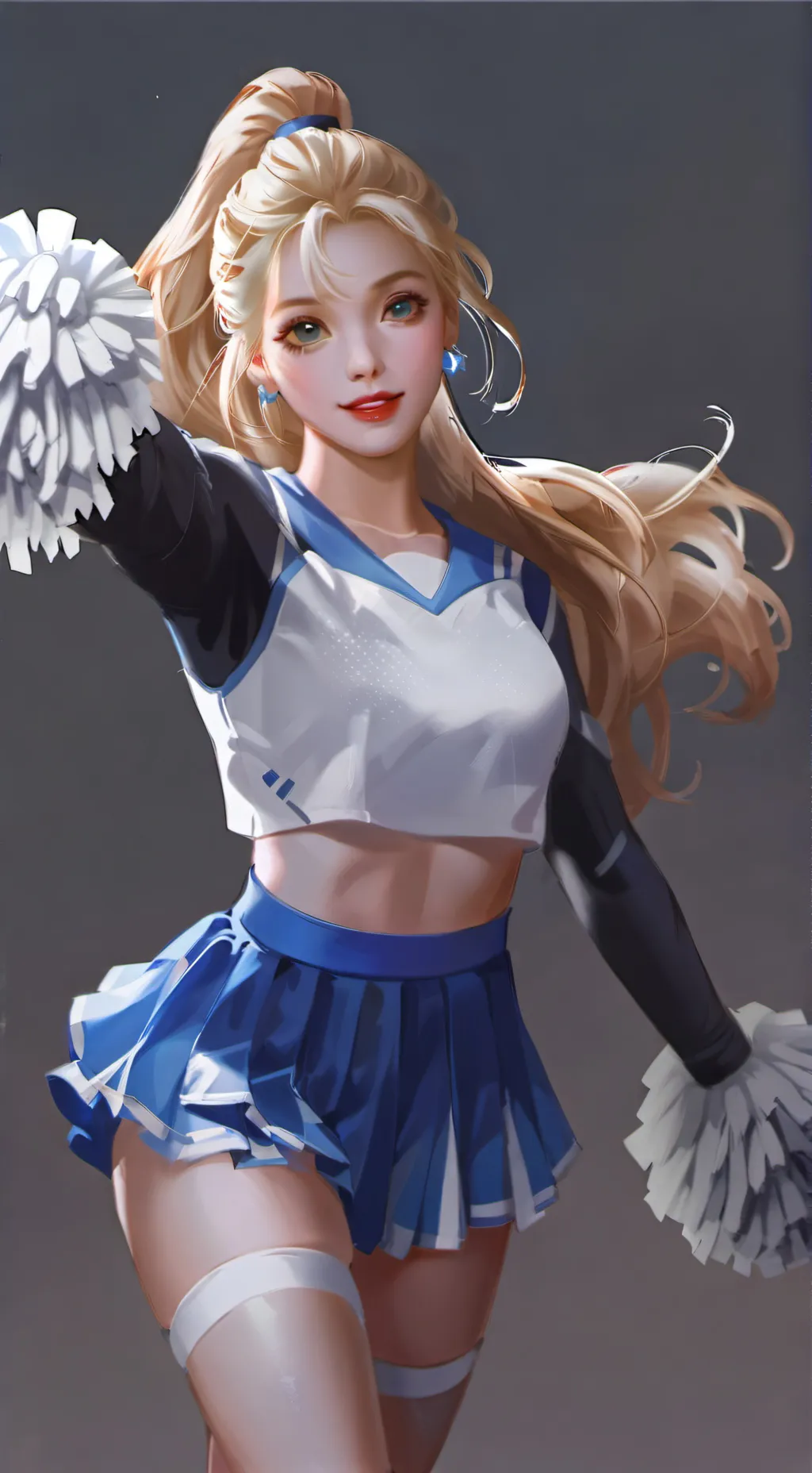 ai character: Mha glow up  background