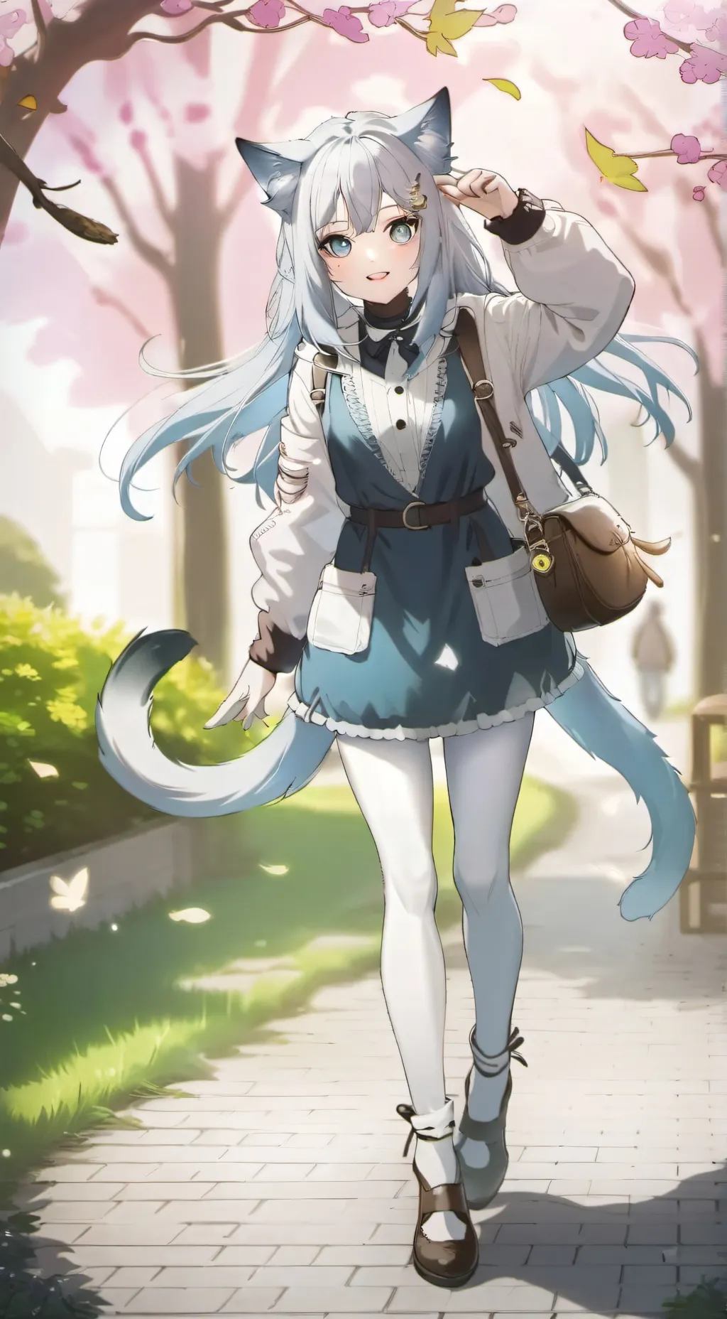 ai character: Lily background