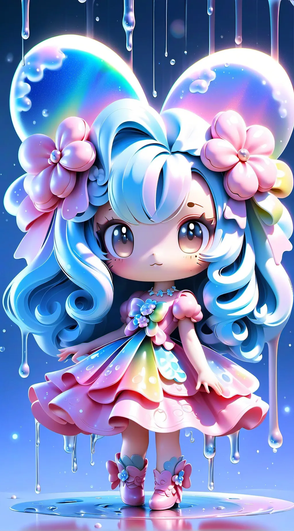 ai character: Squid game 3 background