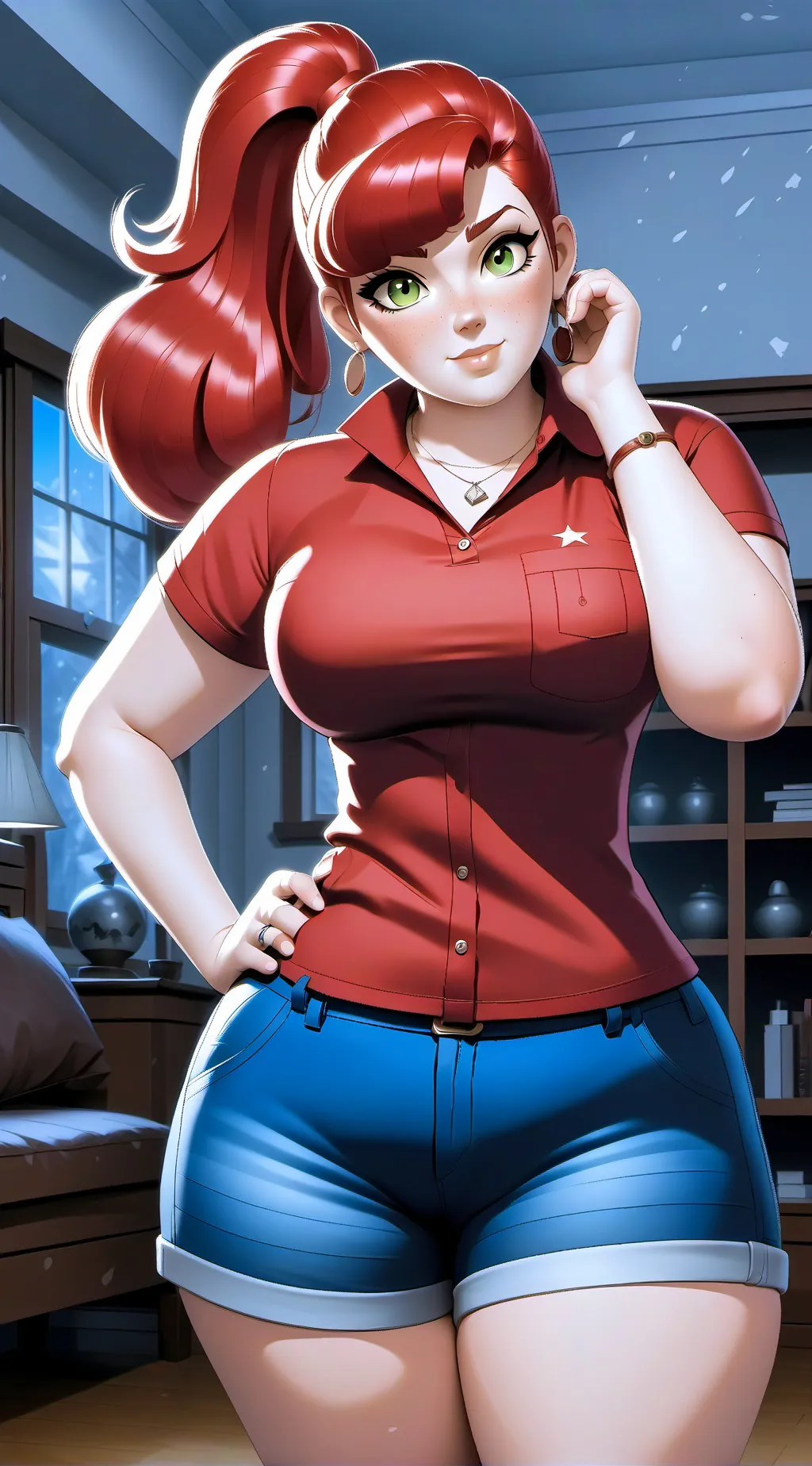 ai character: Brooklyn  background