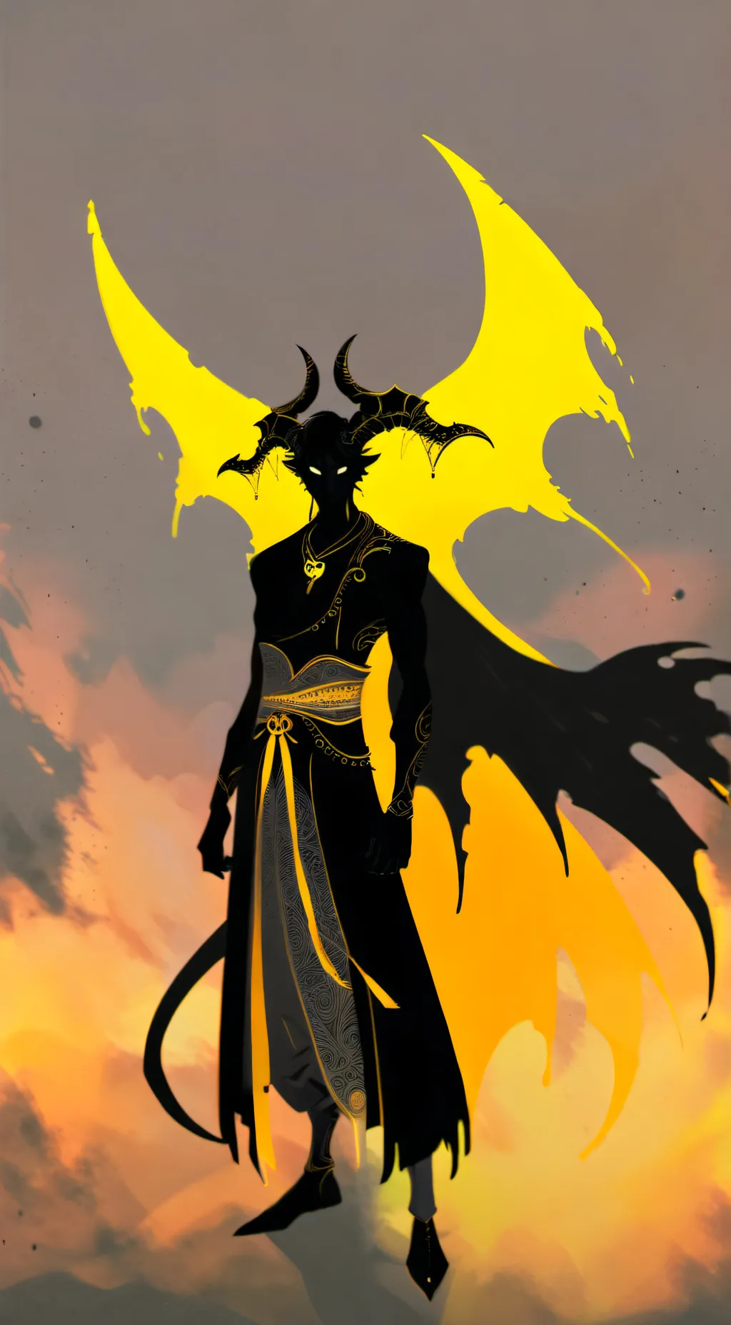 ai character: Shigaraki awakens background