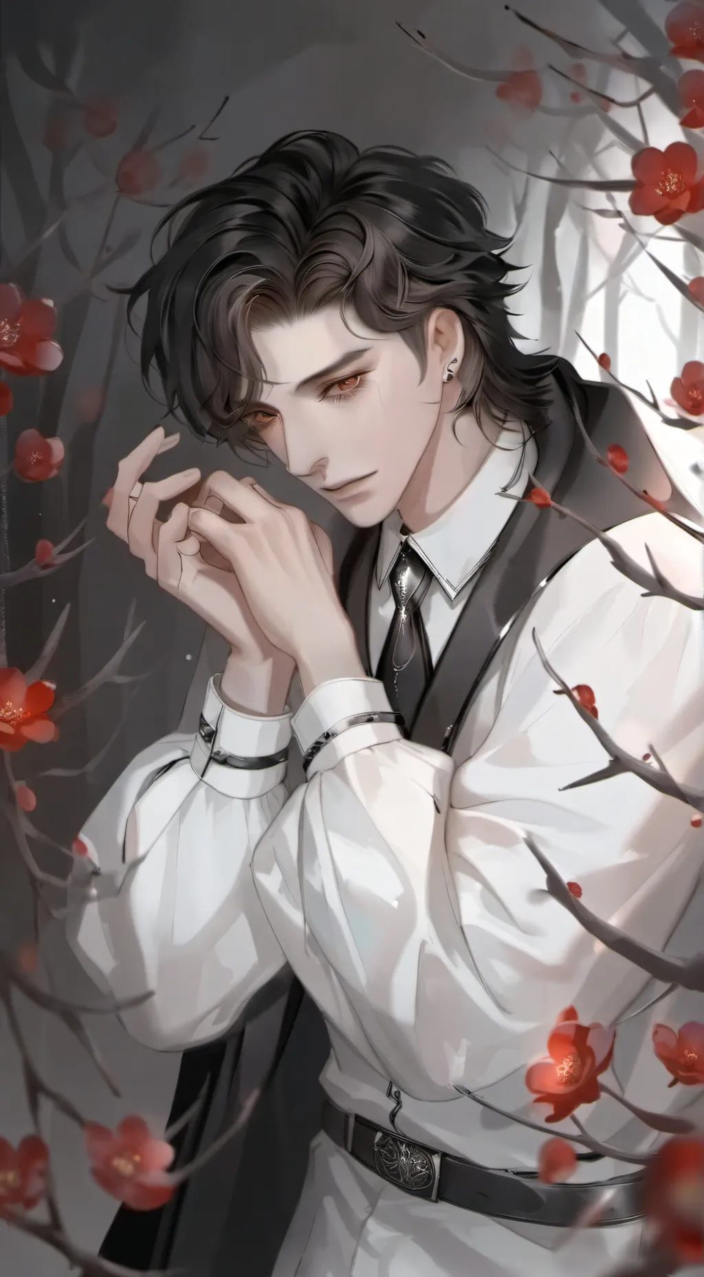 ai character: BTS background