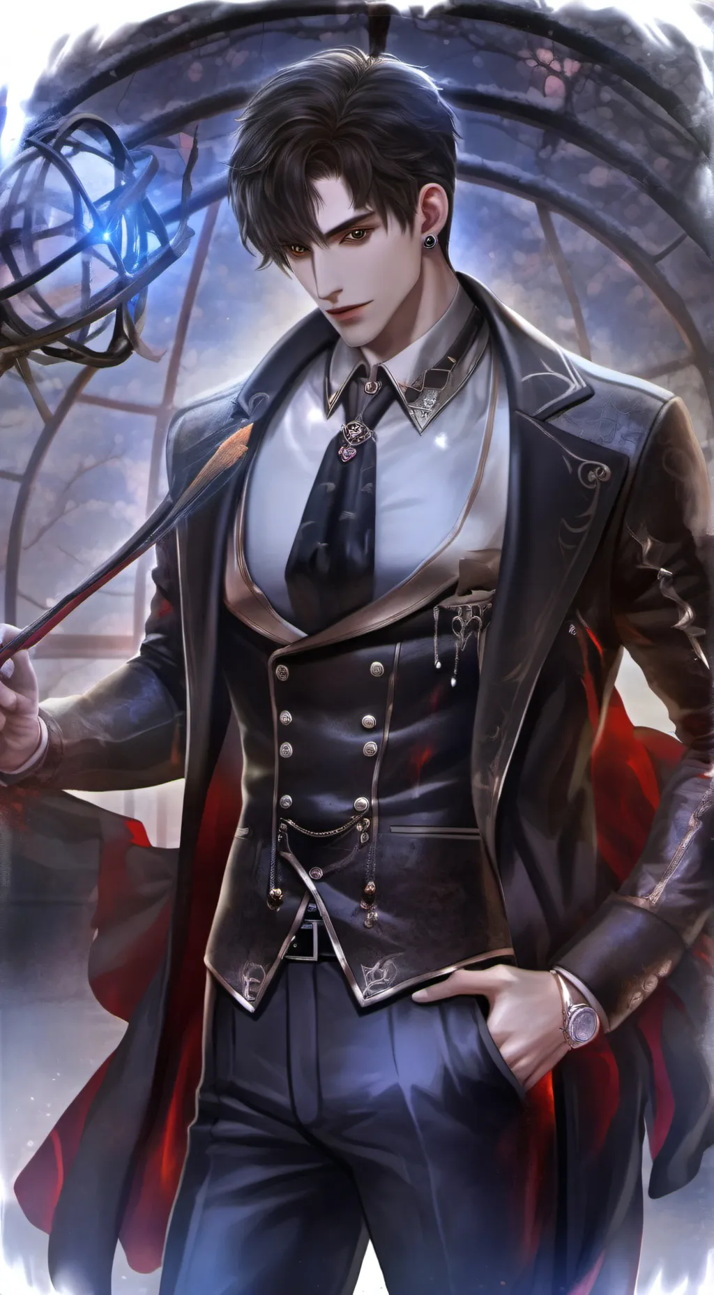 ai character: Mido background