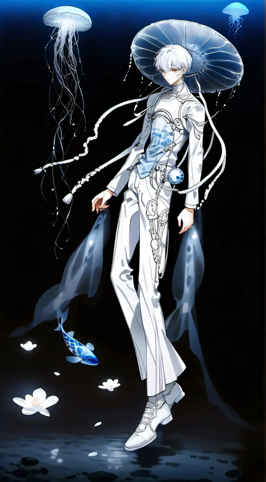 ai character: Antoinne Delacroix background