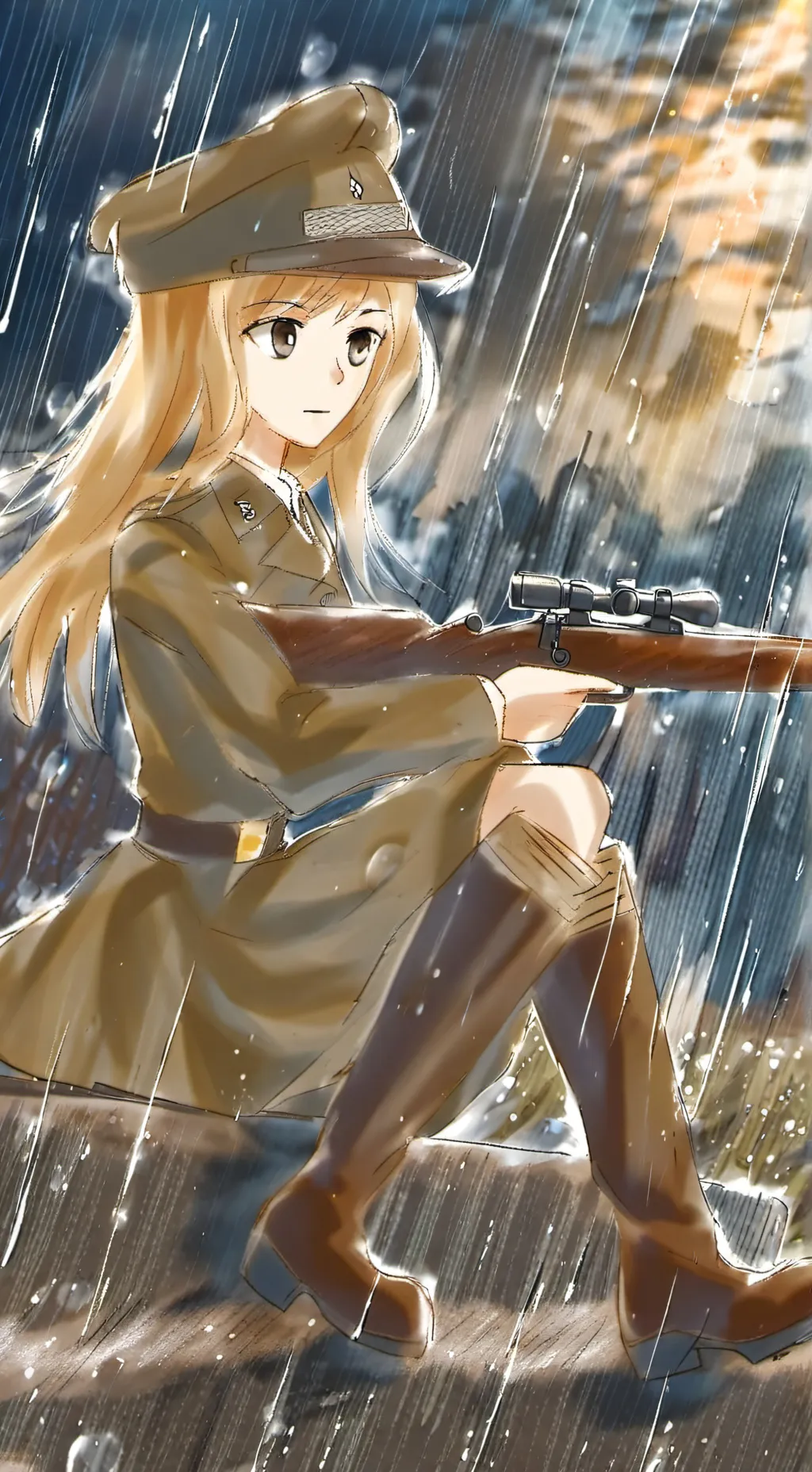 ai character: Battlegirls 5 background