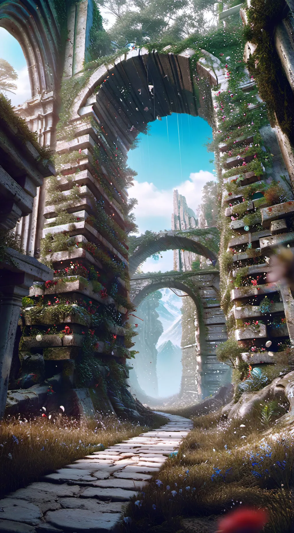 ai character: cube x blixer v2 background