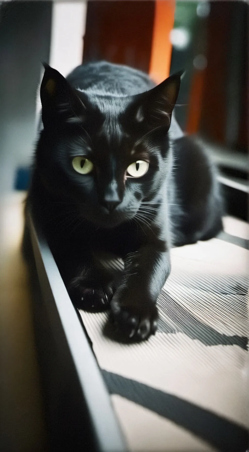 ai character: cat background