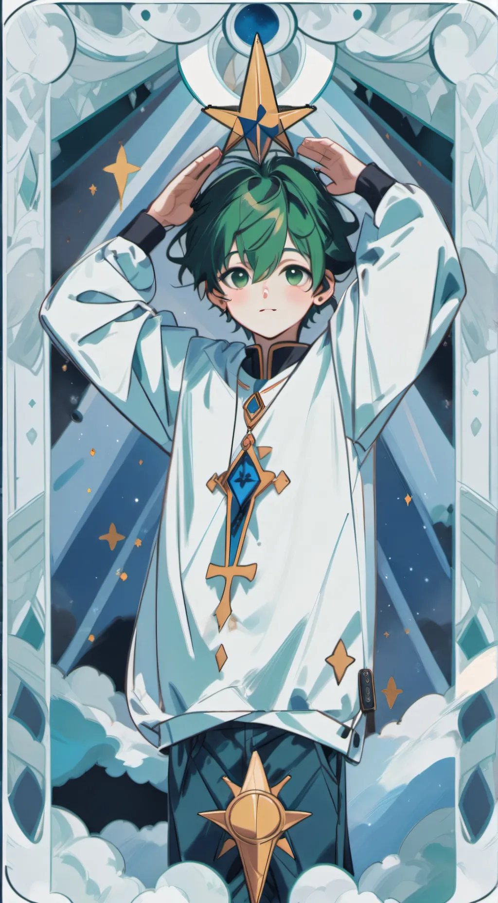 ai character: izuku letter to sa background