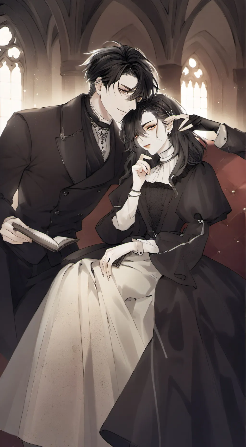 ai character: max y alejandra background