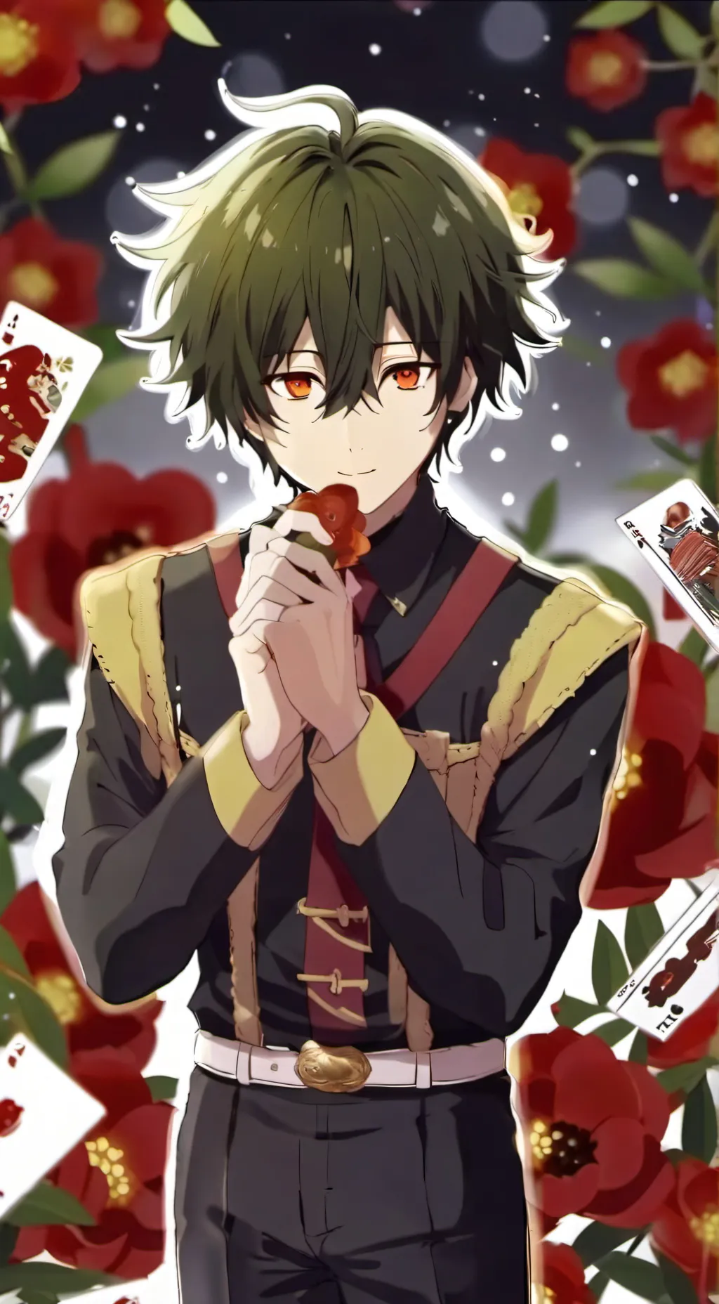 ai character: Oreki hotaro background