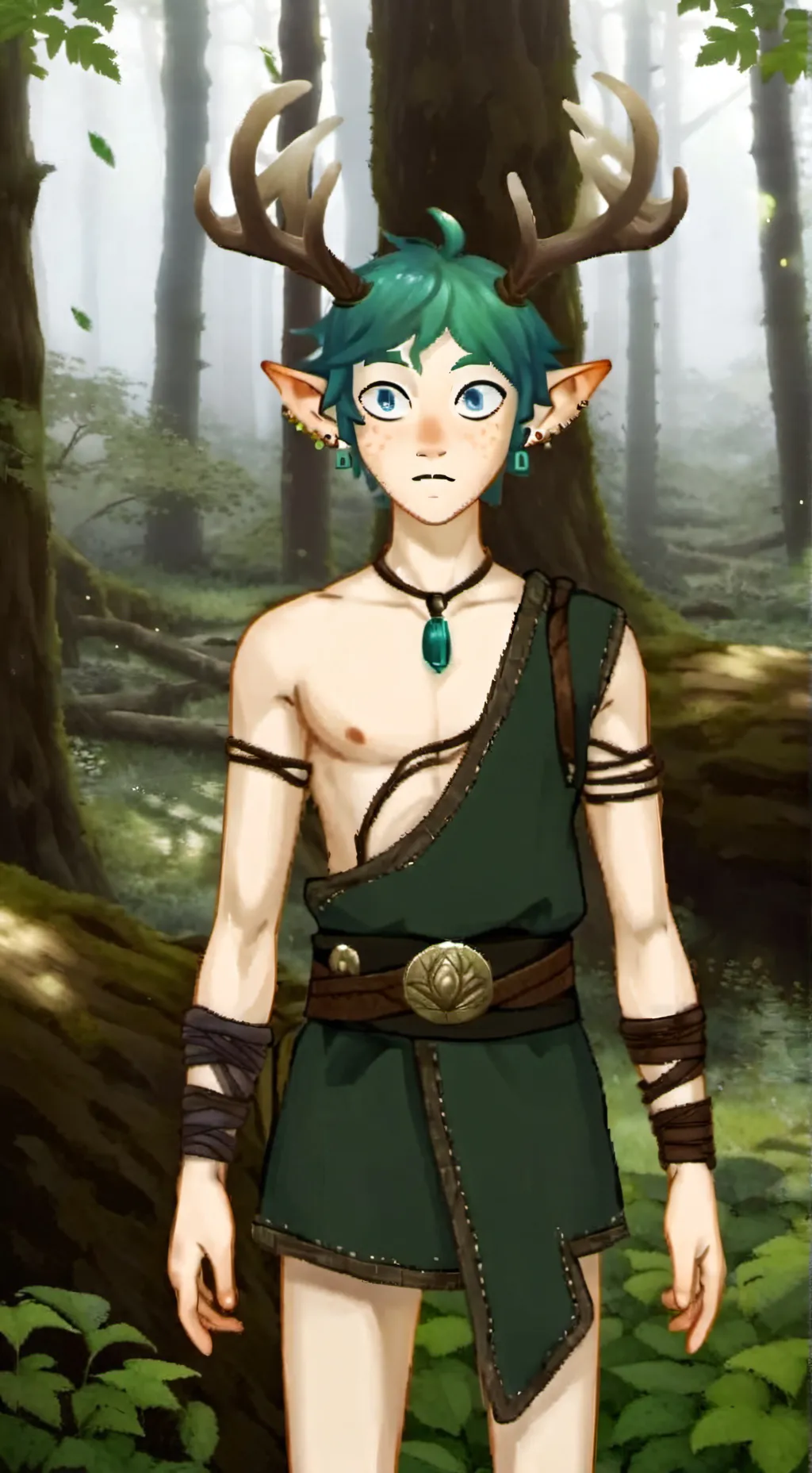 ai character: kertion background