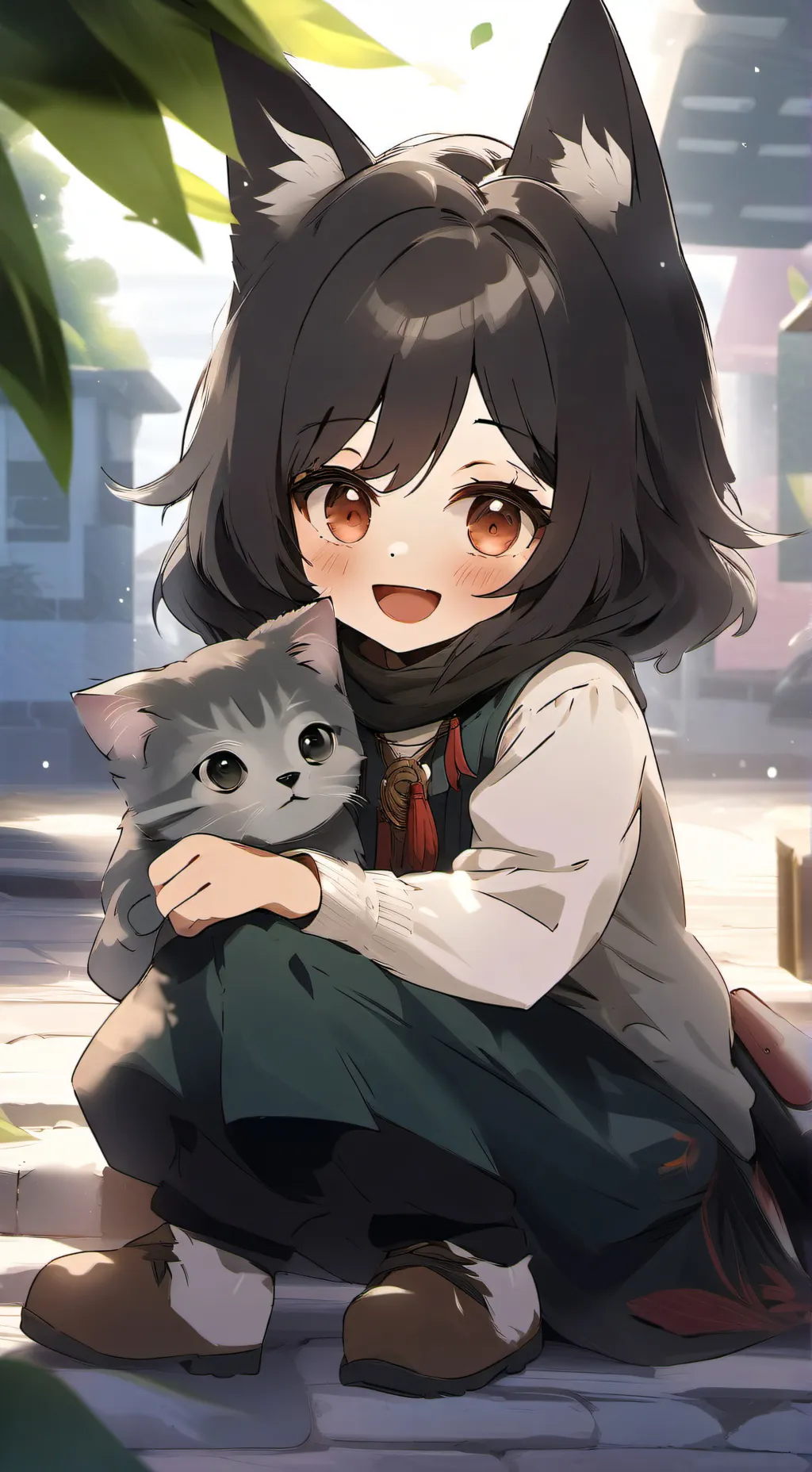 ai character: Amanda background