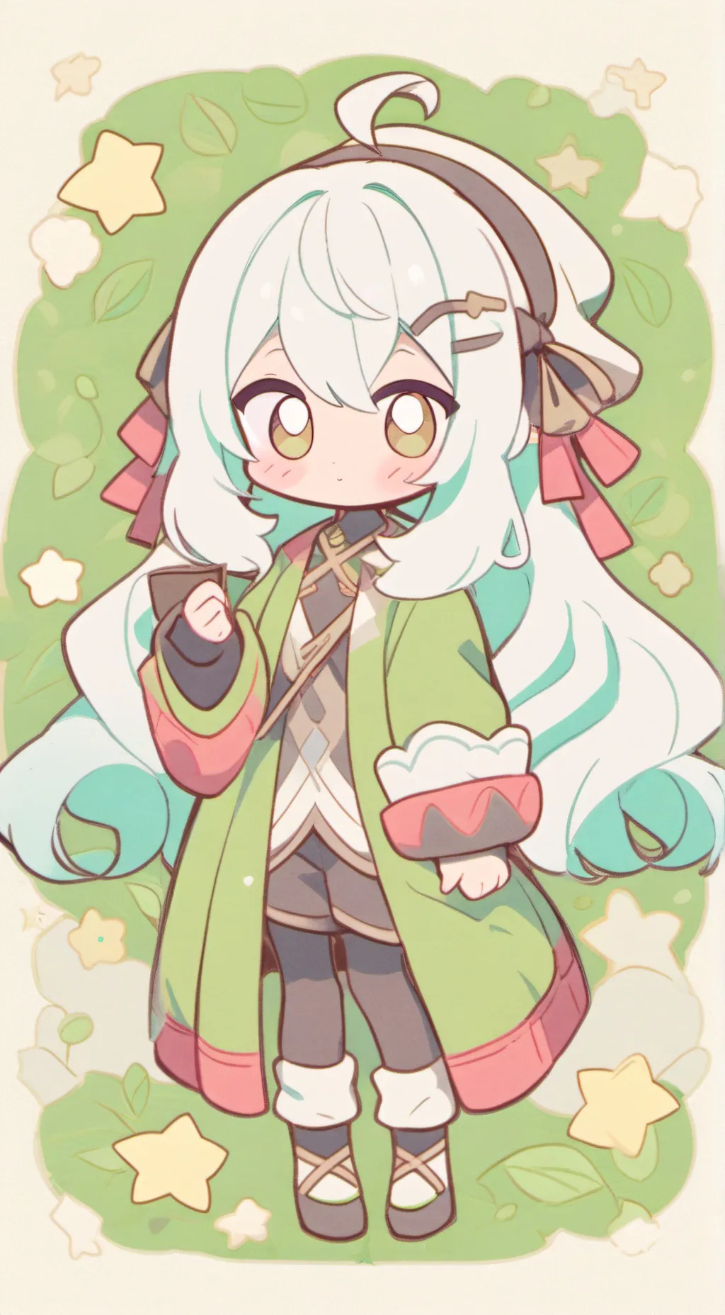 ai character: 🌼Фісташка🌼 background