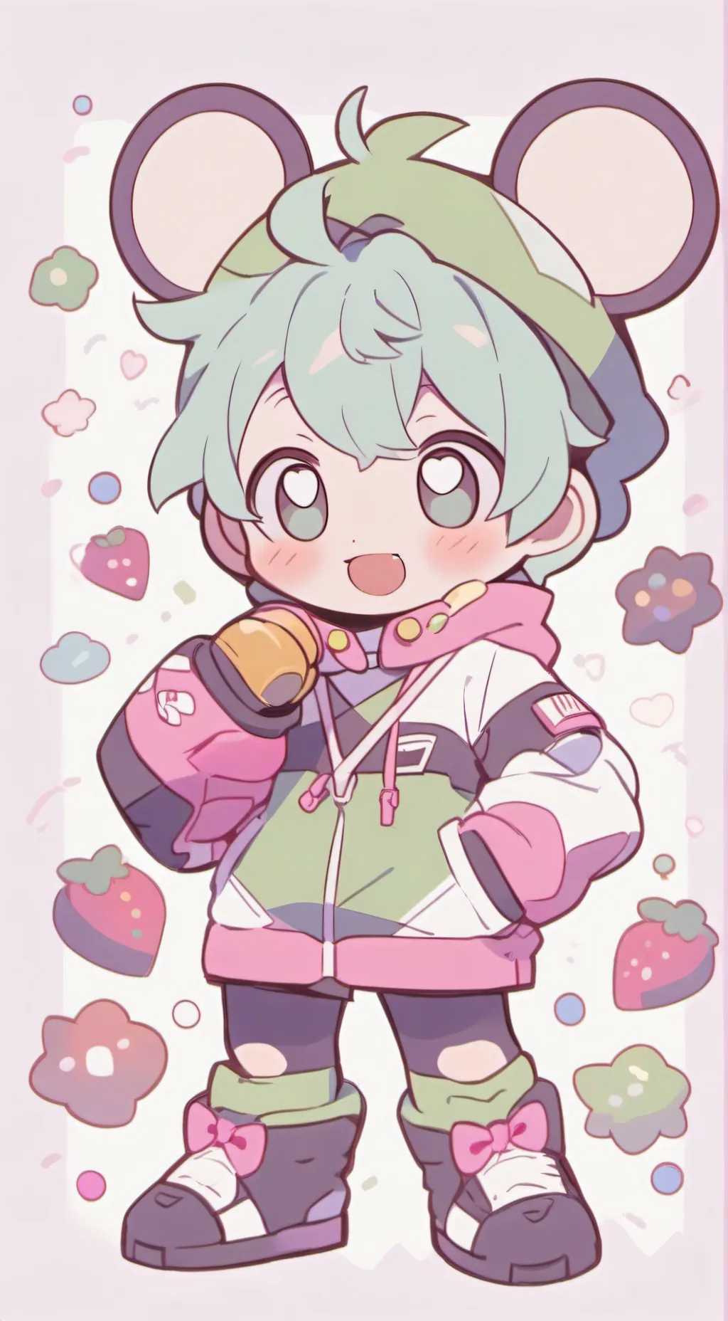 ai character: pick me in dw background